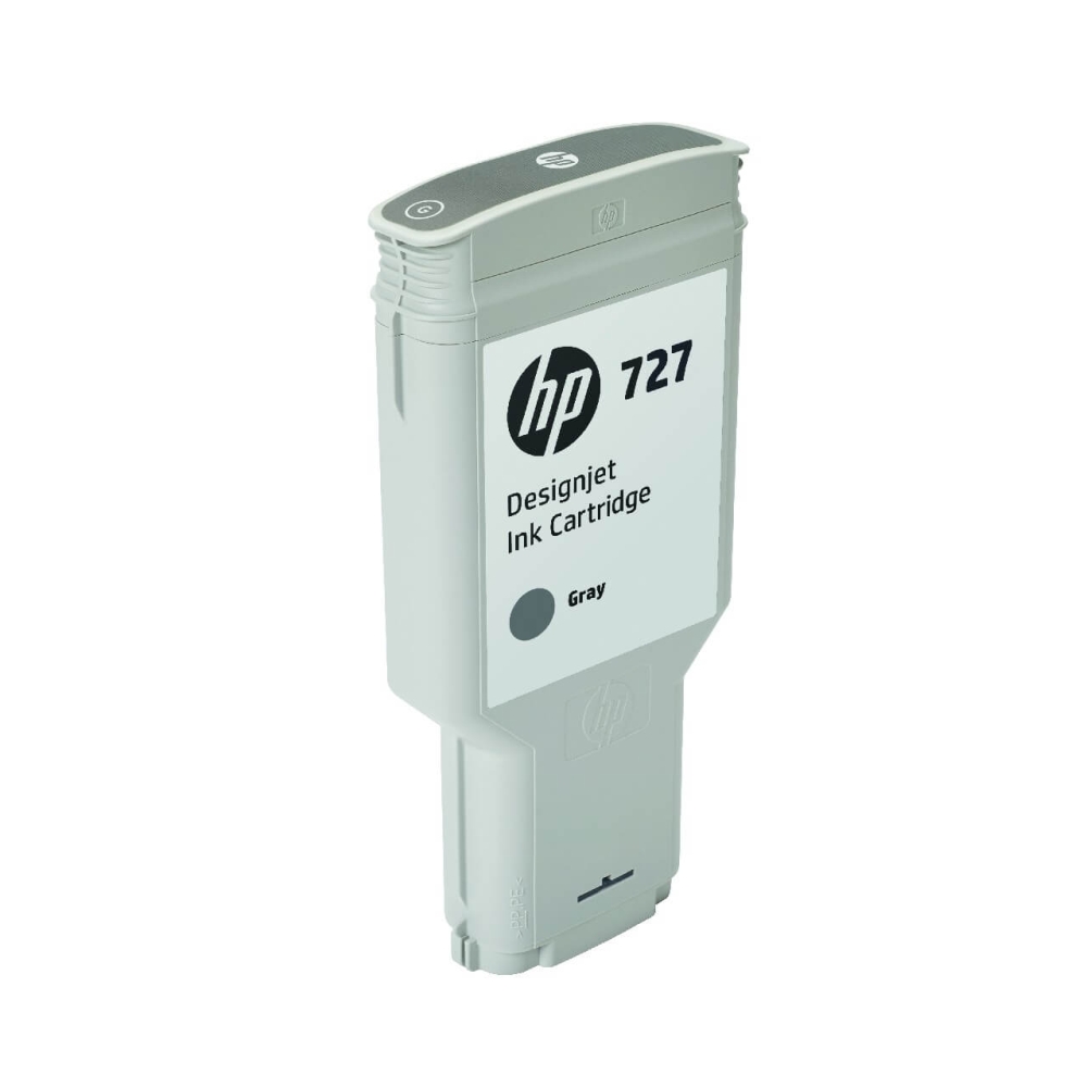 Original HP Tintenpatrone F9J80A / 727 Grau