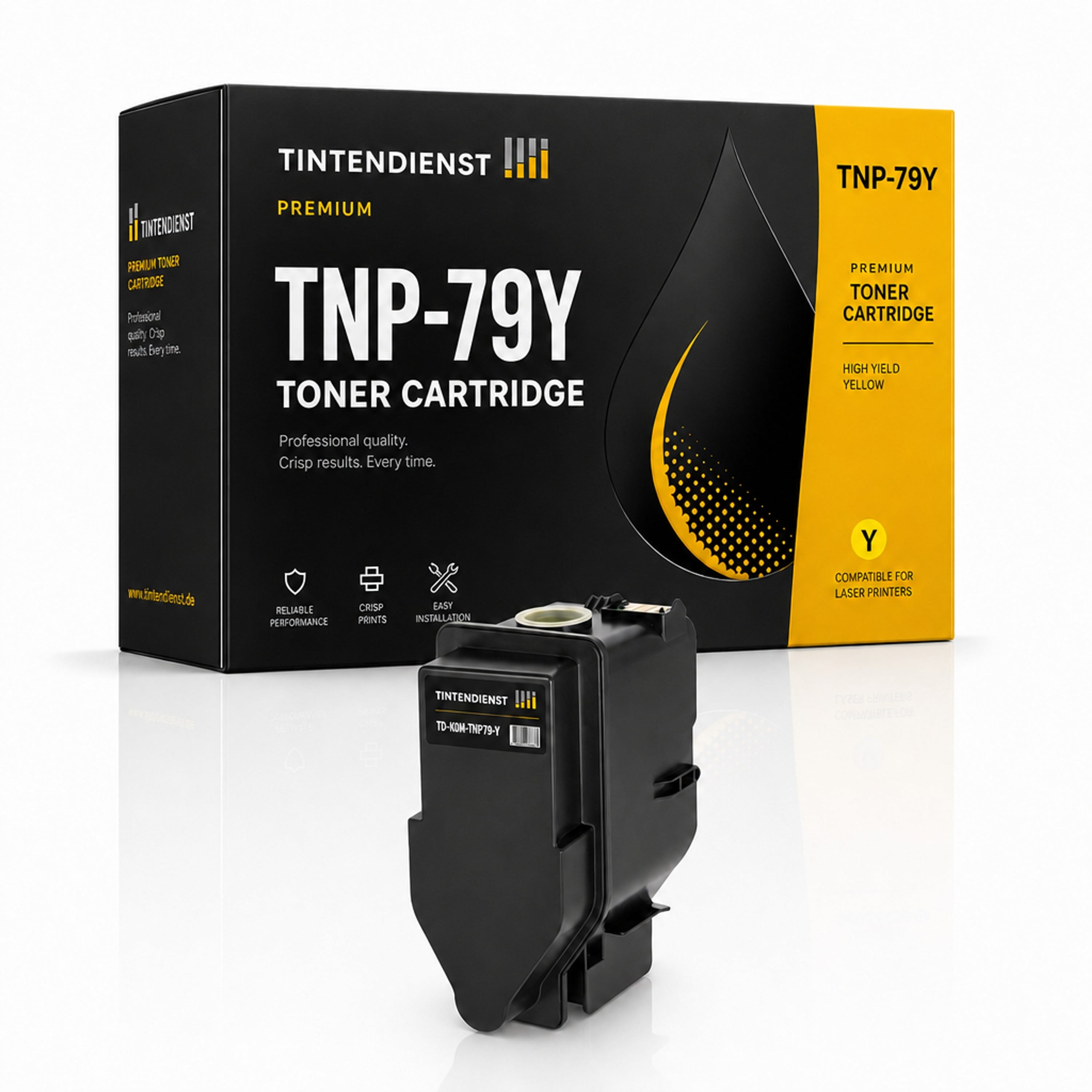 Toner kompatibel zu Konica Minolta TNP-79Y, gelb