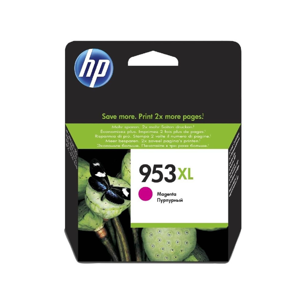 Original HP Tintenpatrone F6U17AE / 953XL Magenta [XL Füllmenge]