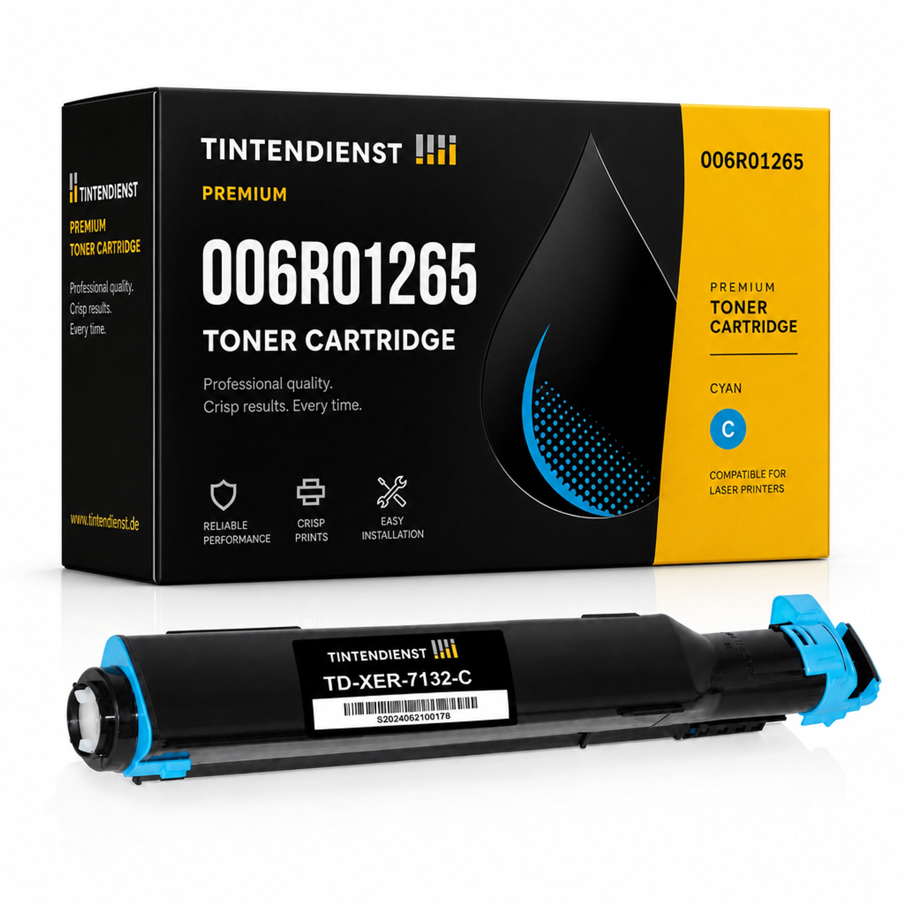 Toner kompatibel zu Xerox 006R01265, cyan