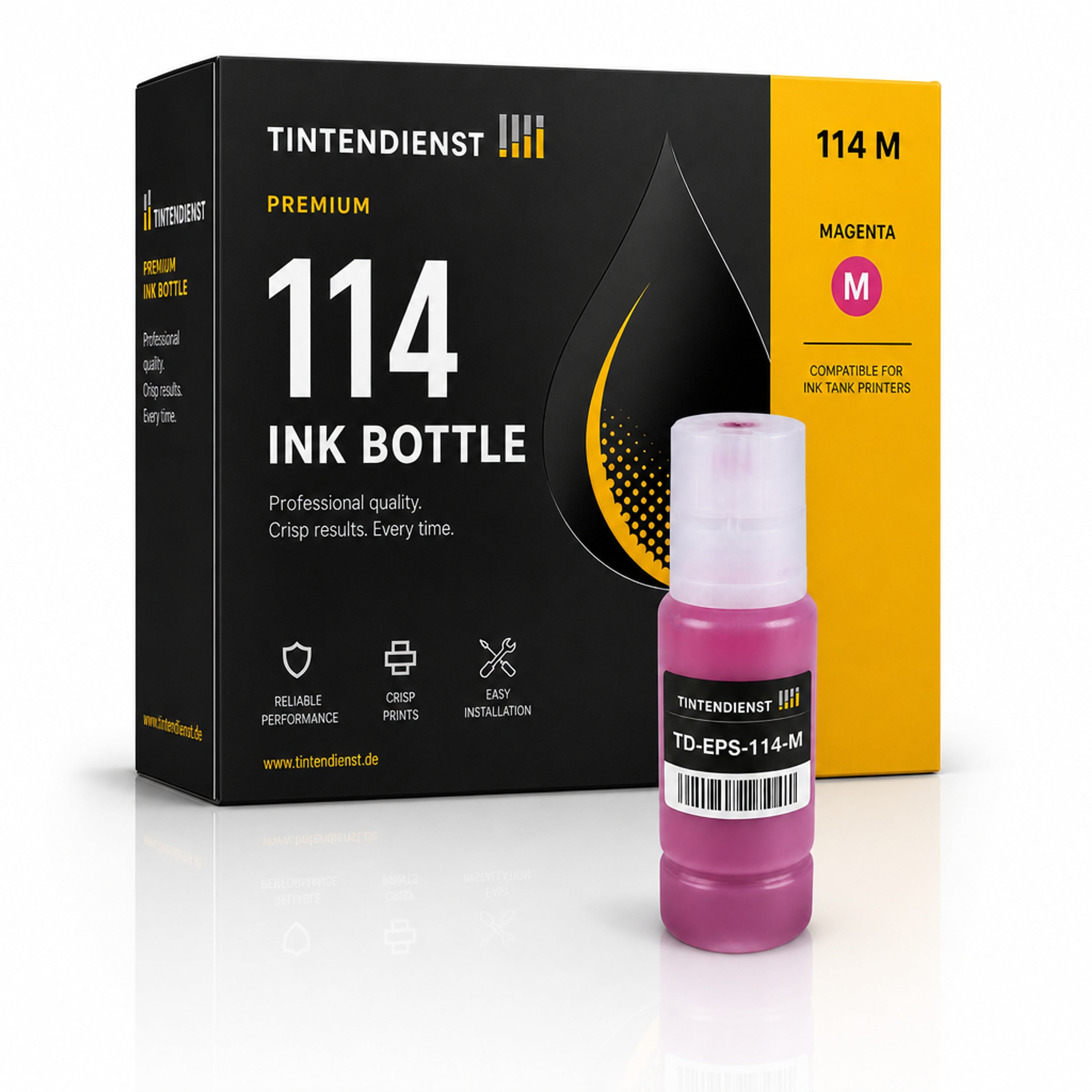 Tintentank kompatibel zu Epson 114, magenta
