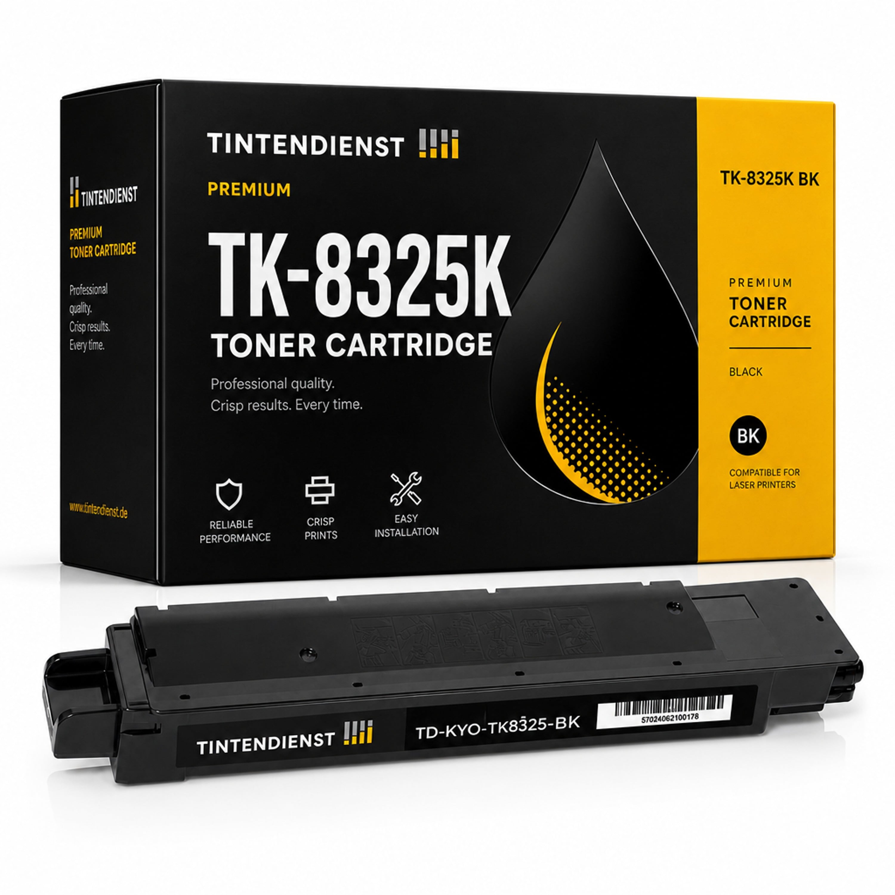 Toner kompatibel zu Kyocera TK-8325K, schwarz