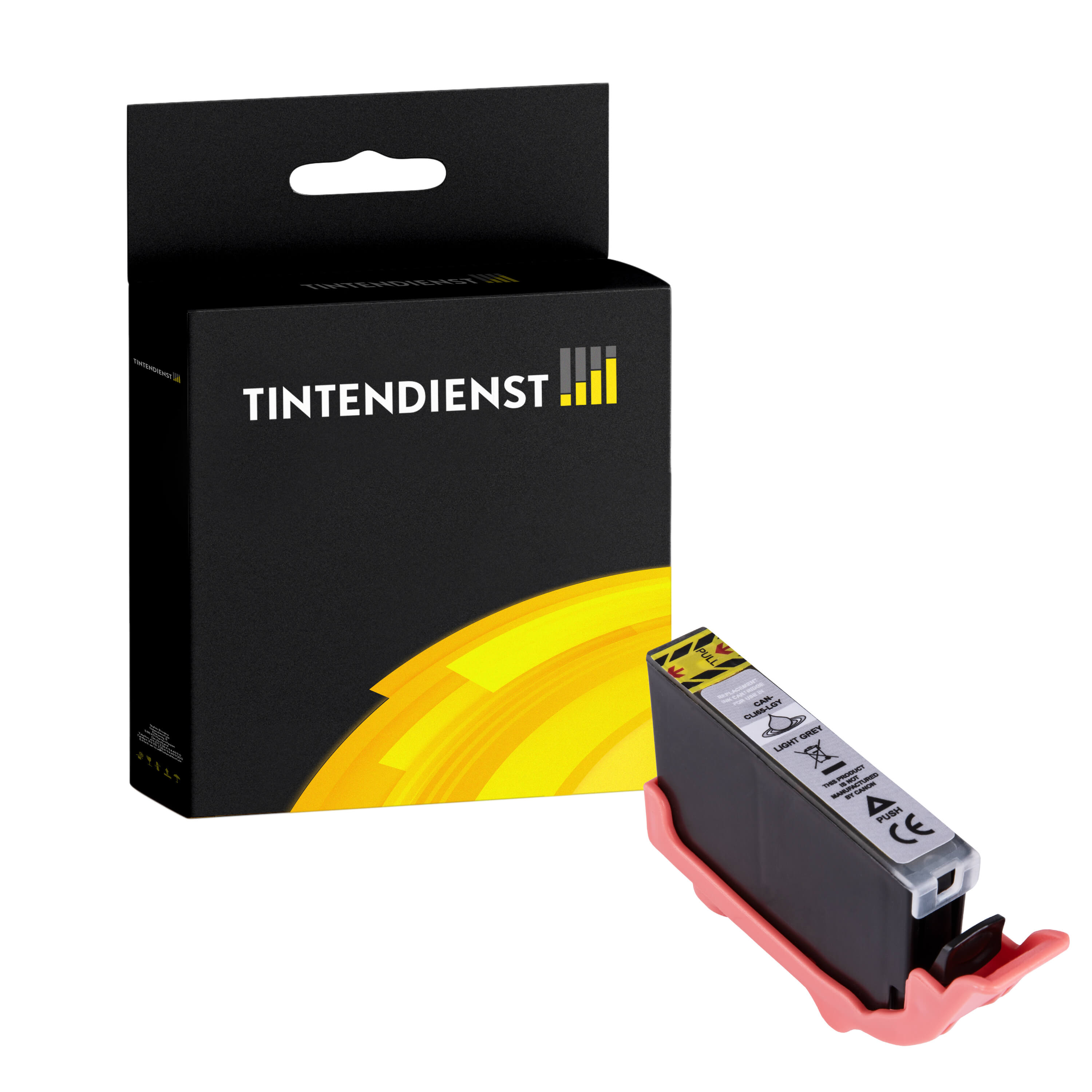 Tintendienst kompatibel für Canon Tintenpatrone 4222C001 / CLI-65LGy Light Grau