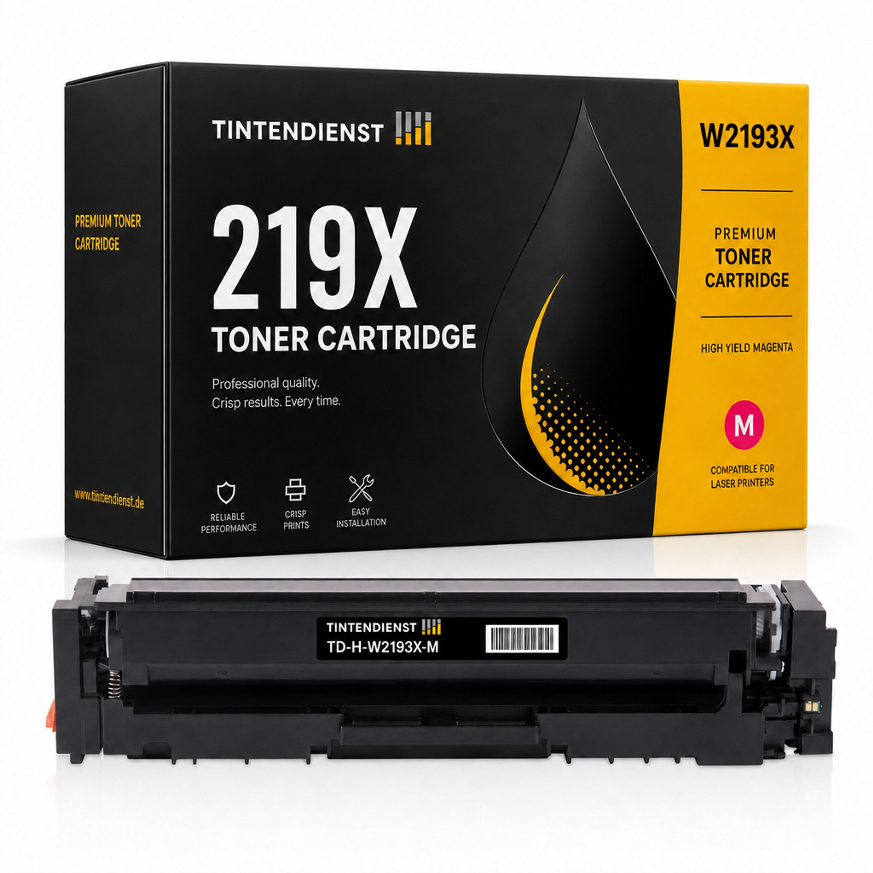 Toner kompatibel zu HP 219X, magenta