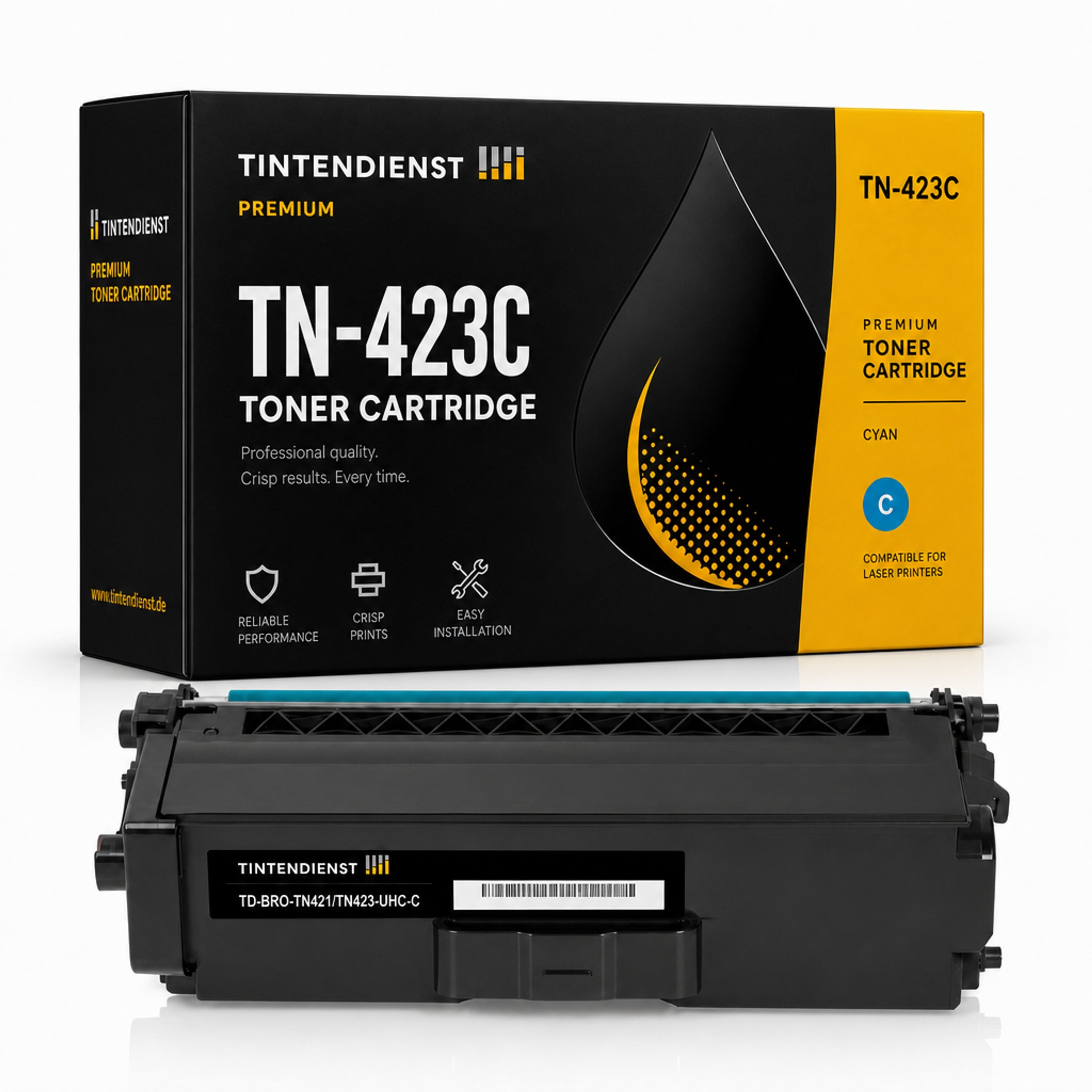 Toner kompatibel zu Brother TN-423C, cyan
