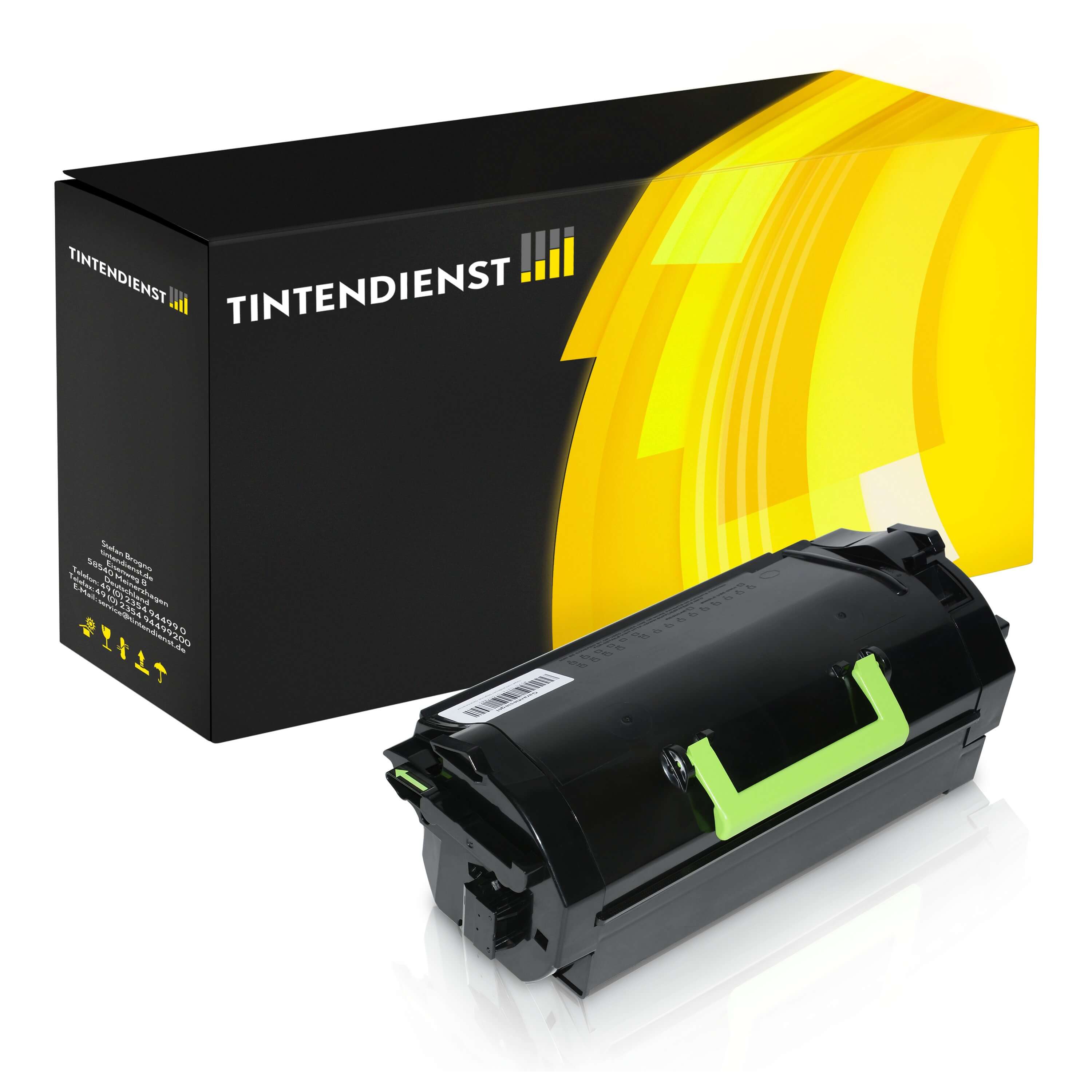 Lexmark 24B6015 Toner schwarz – Tintendienst kompatibel