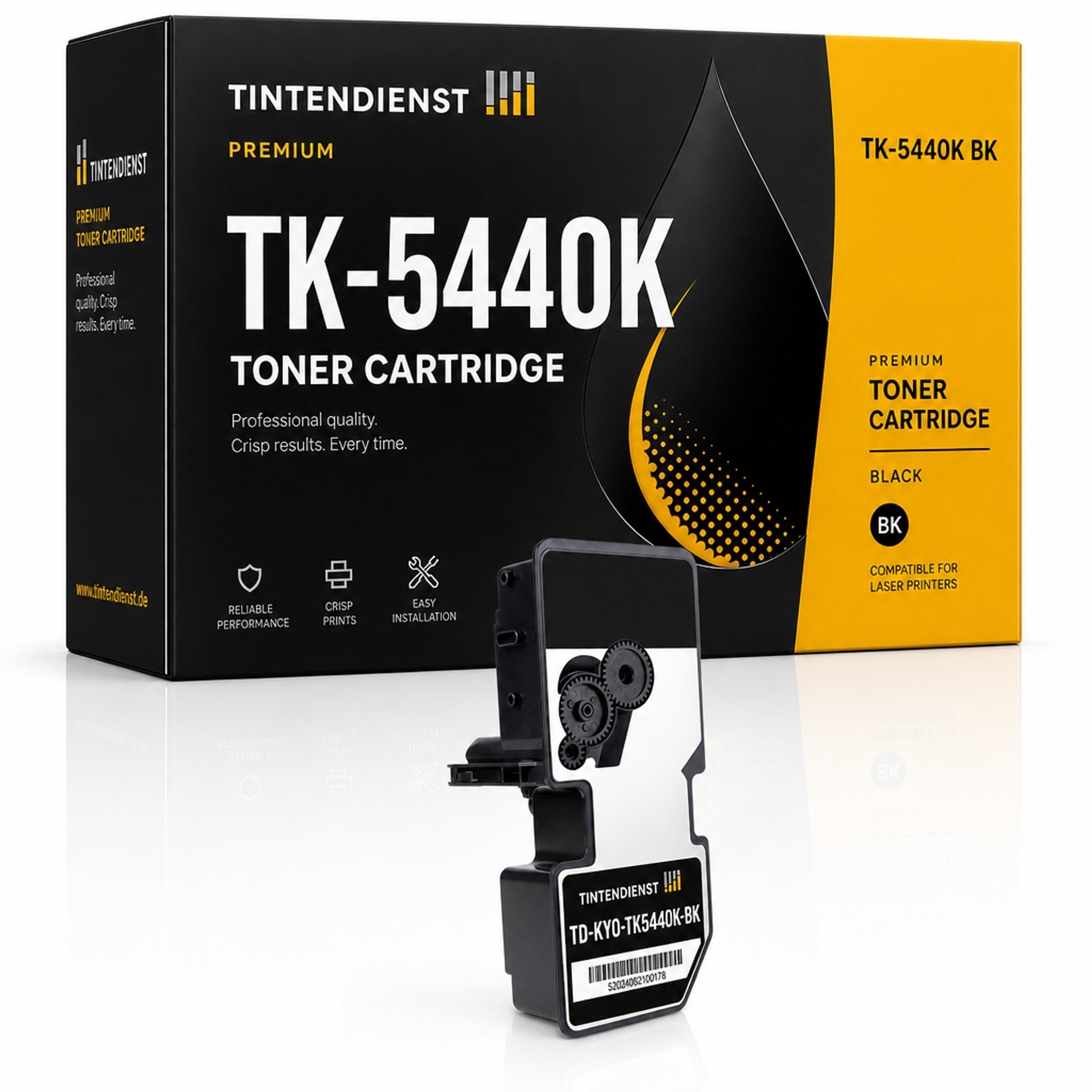 Toner kompatibel zu Kyocera TK-5440K, schwarz
