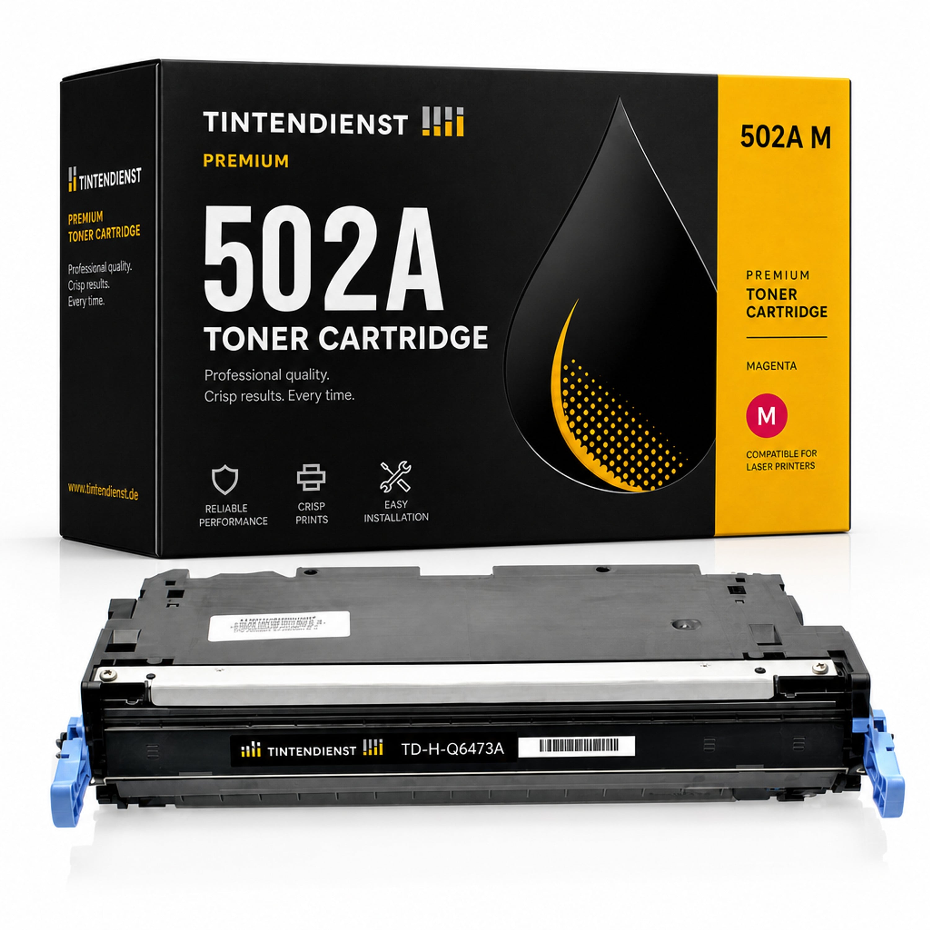 Toner kompatibel zu HP 502A, magenta