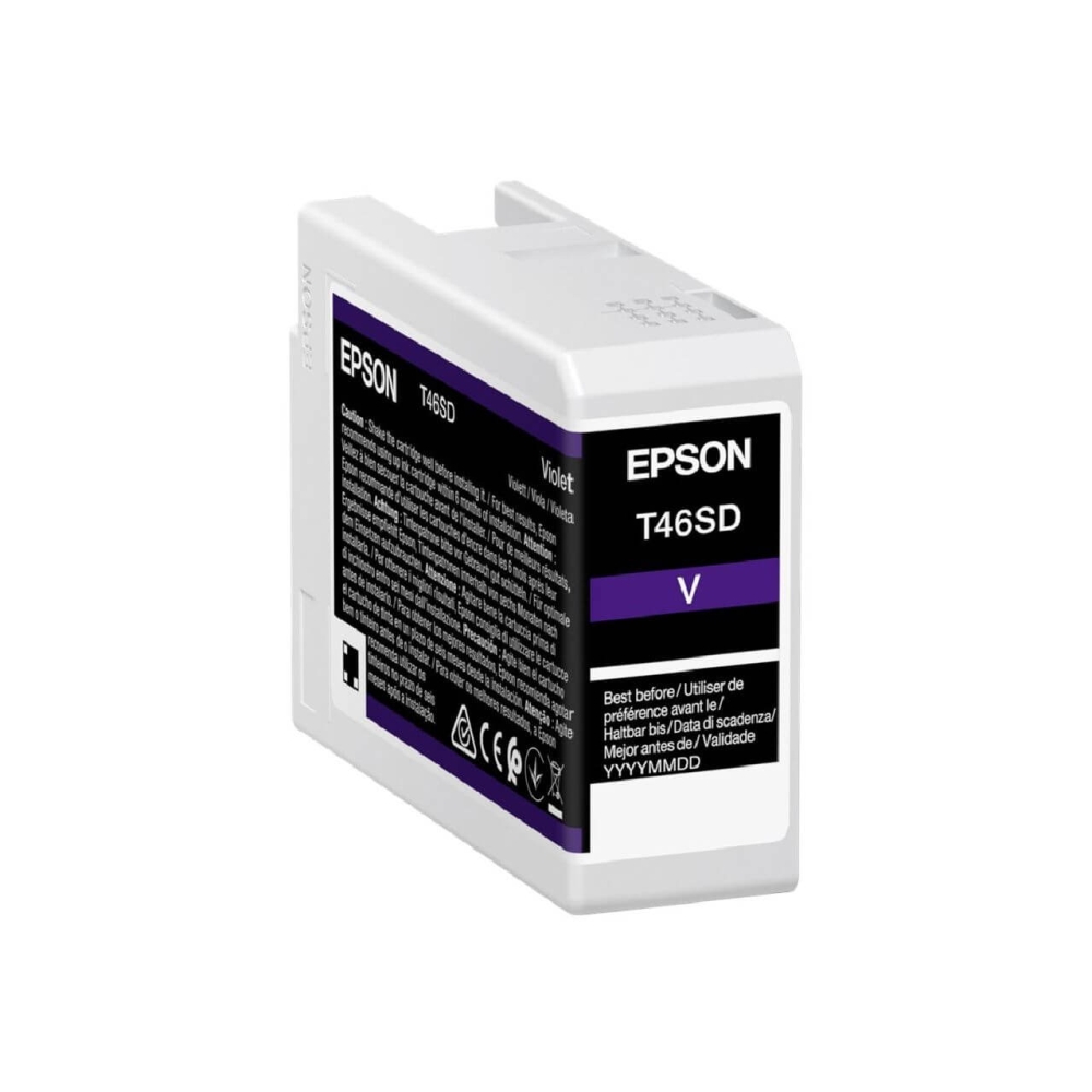 Original Epson Tintenpatrone C13T46SD00 / T46SD Violett