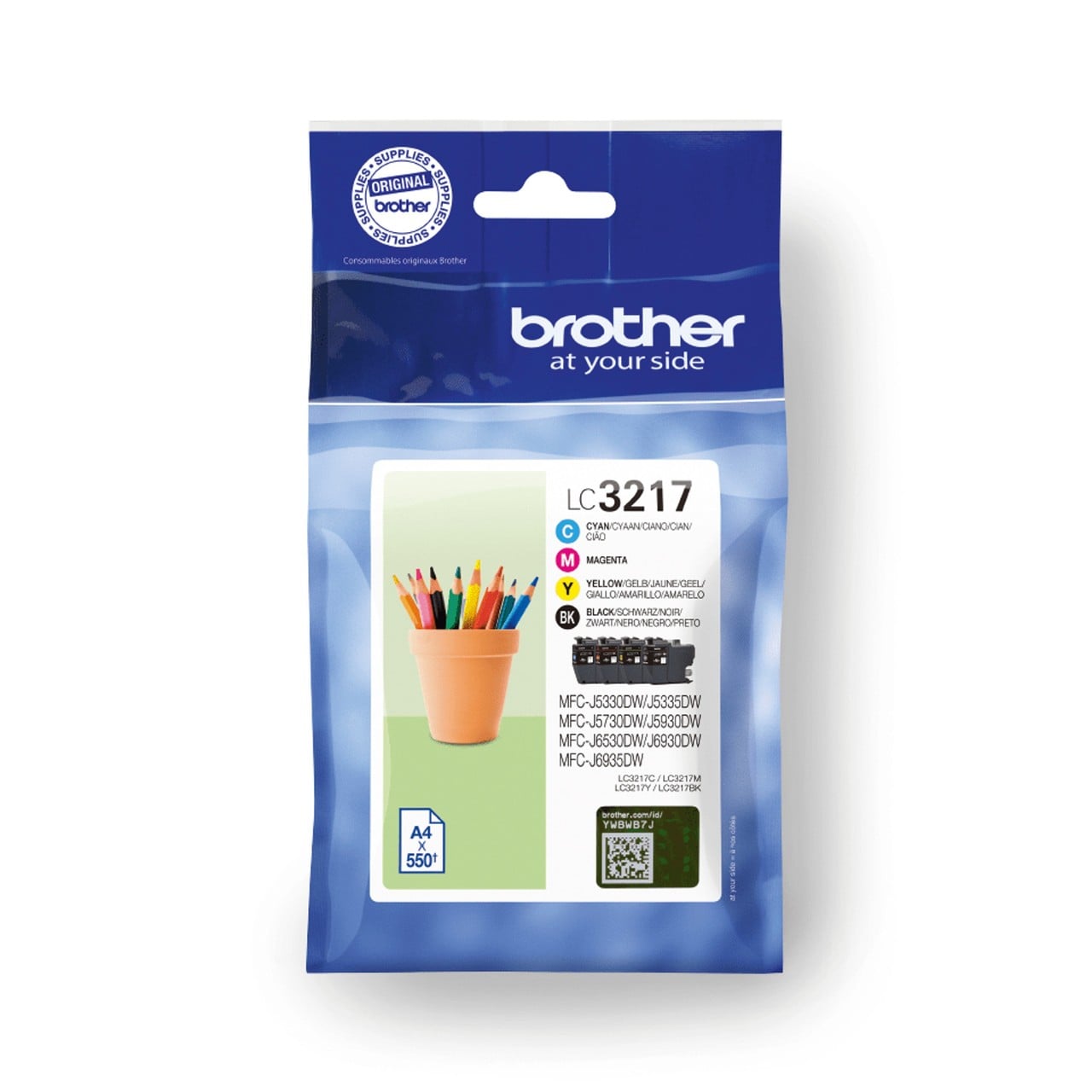 Original Multipack Brother LC-3217VALDR