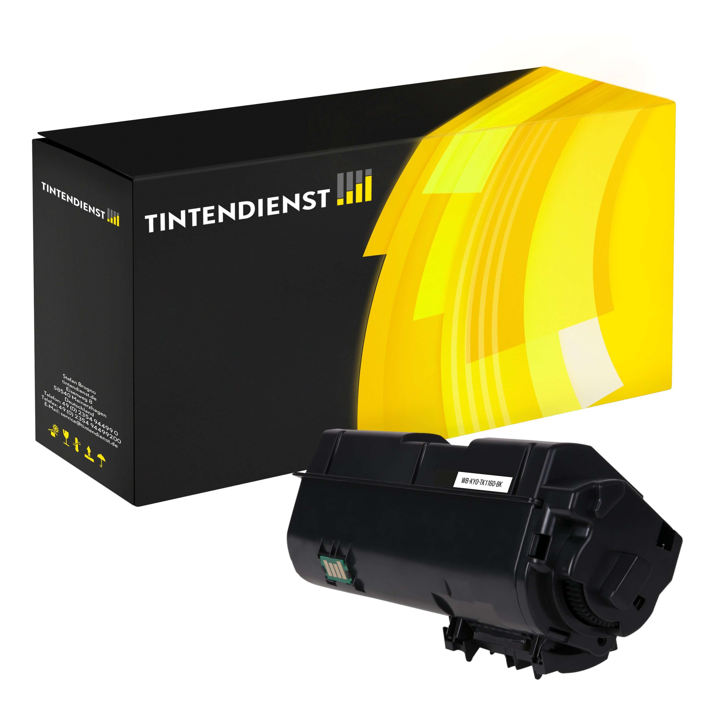 Toner kompatibel zu Kyocera TK-1160, schwarz