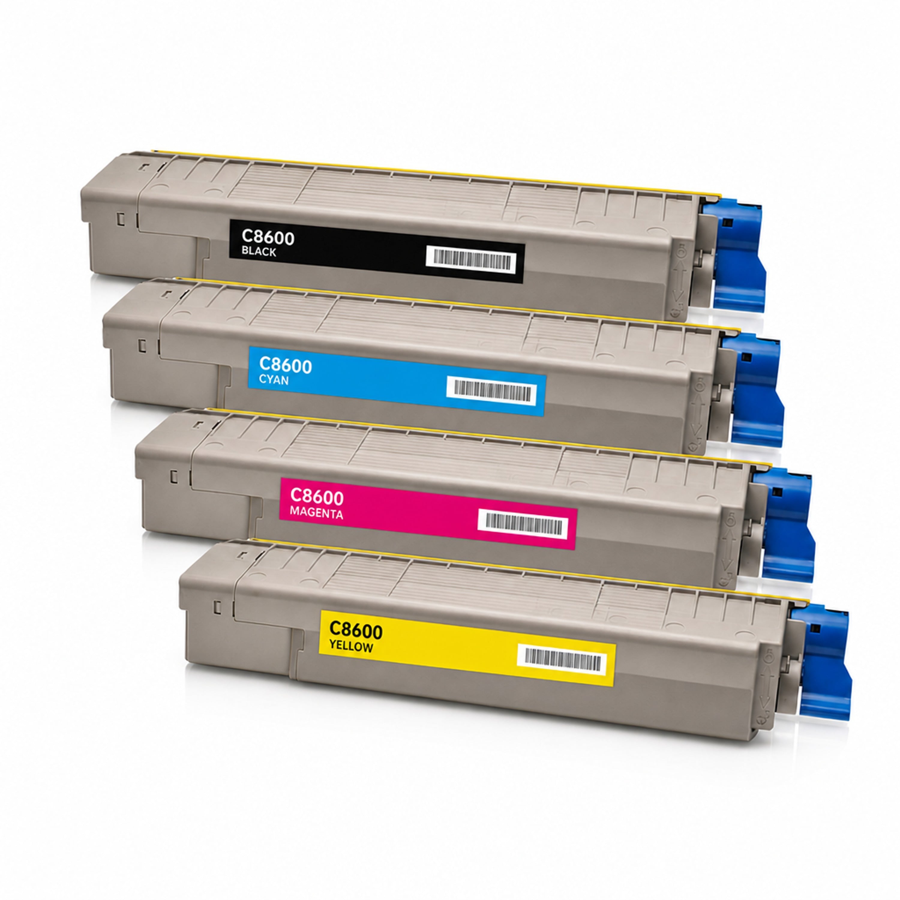 Multipack - Toner ersetzt OKI 43487709, 4 Toner