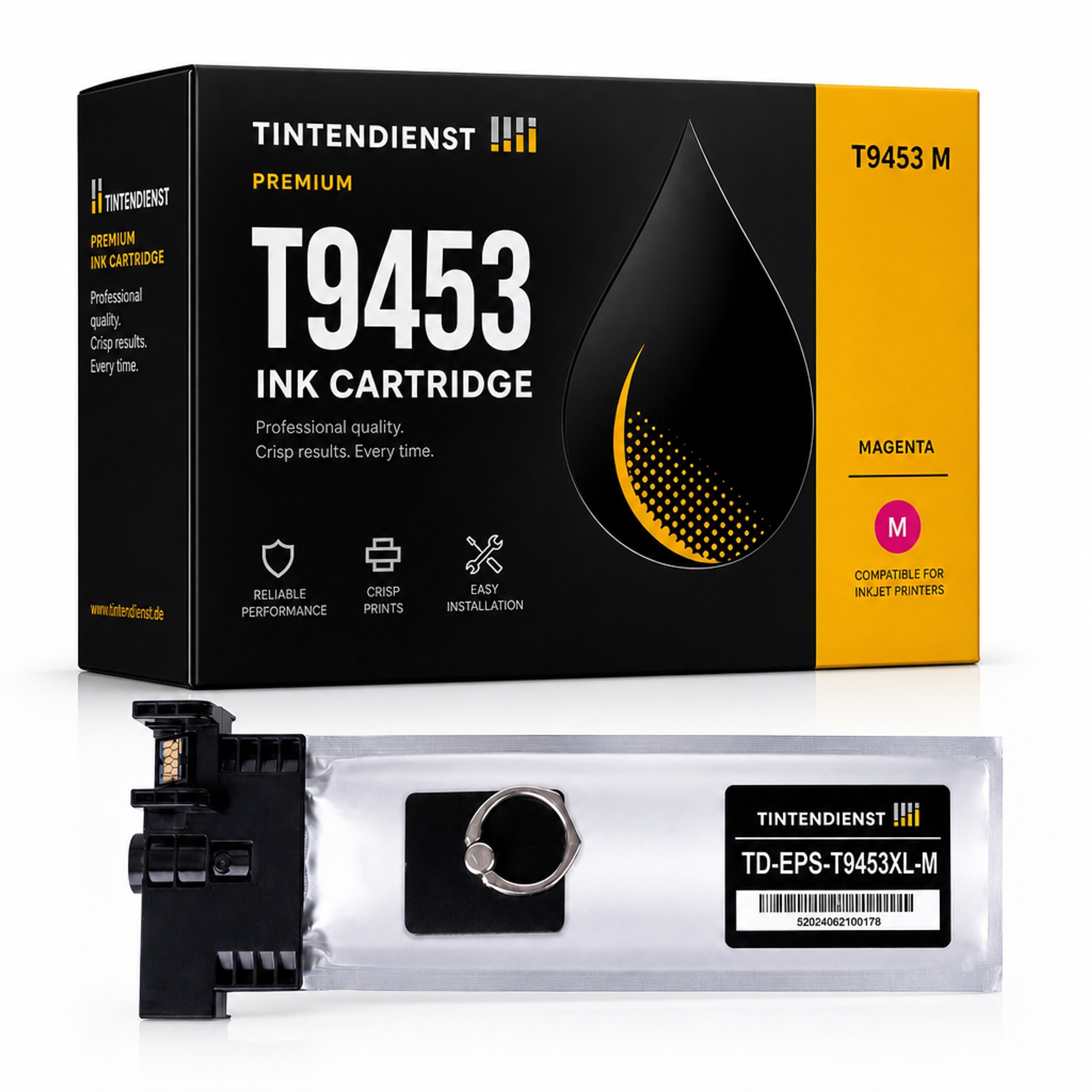 Druckerpatrone kompatibel zu Epson T9453, magenta