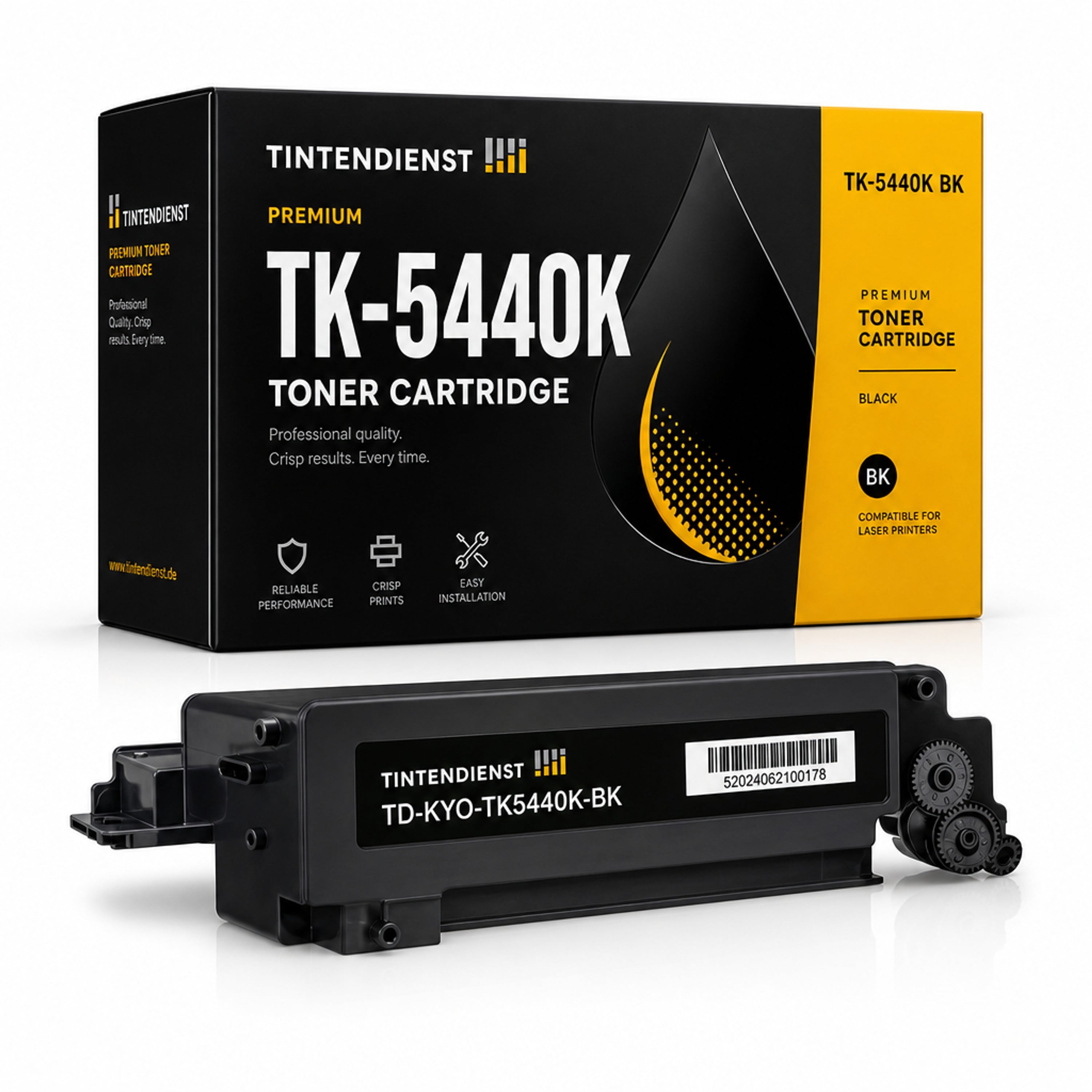 Toner kompatibel zu Kyocera TK-5440K, schwarz