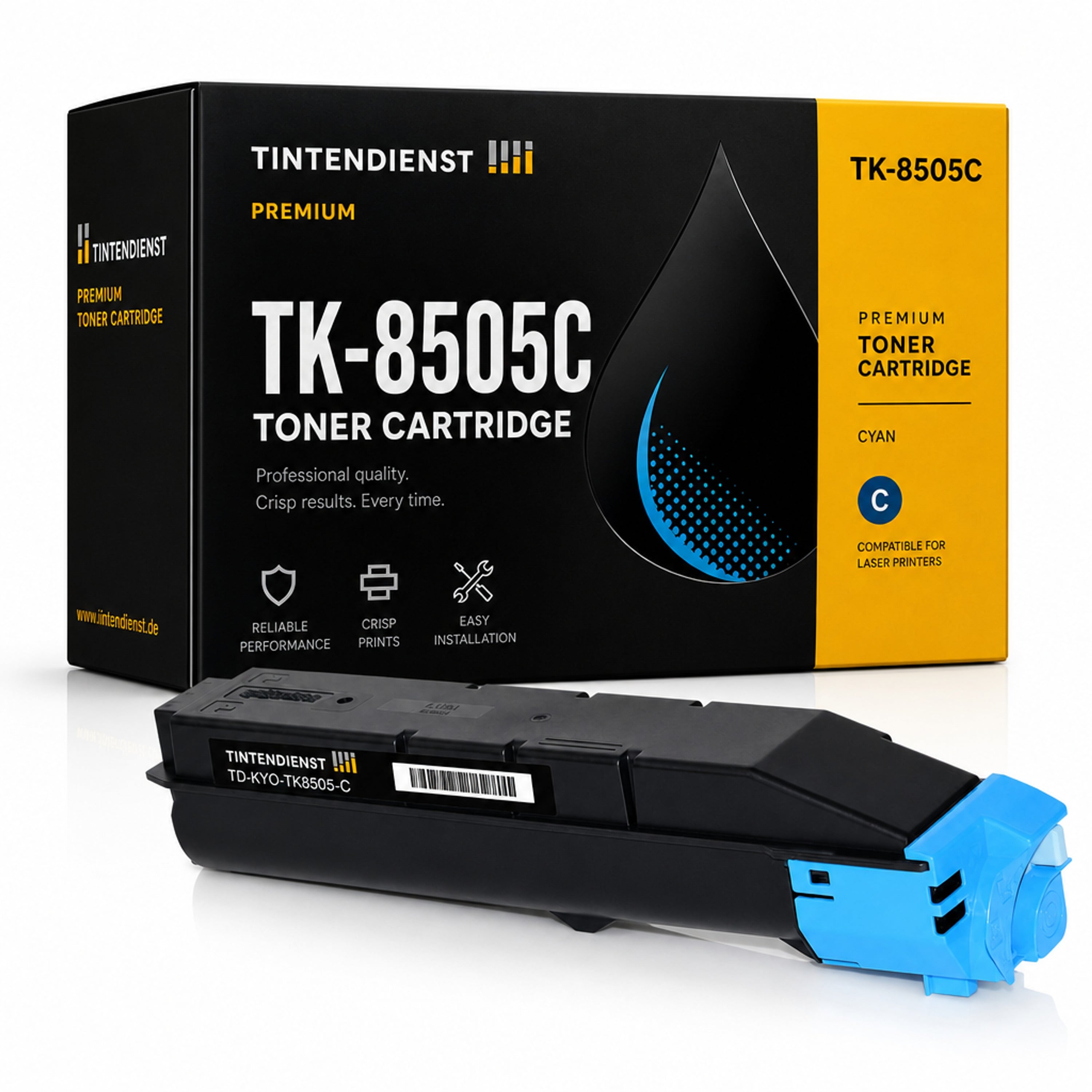 Toner kompatibel zu Kyocera TK-8505C, cyan