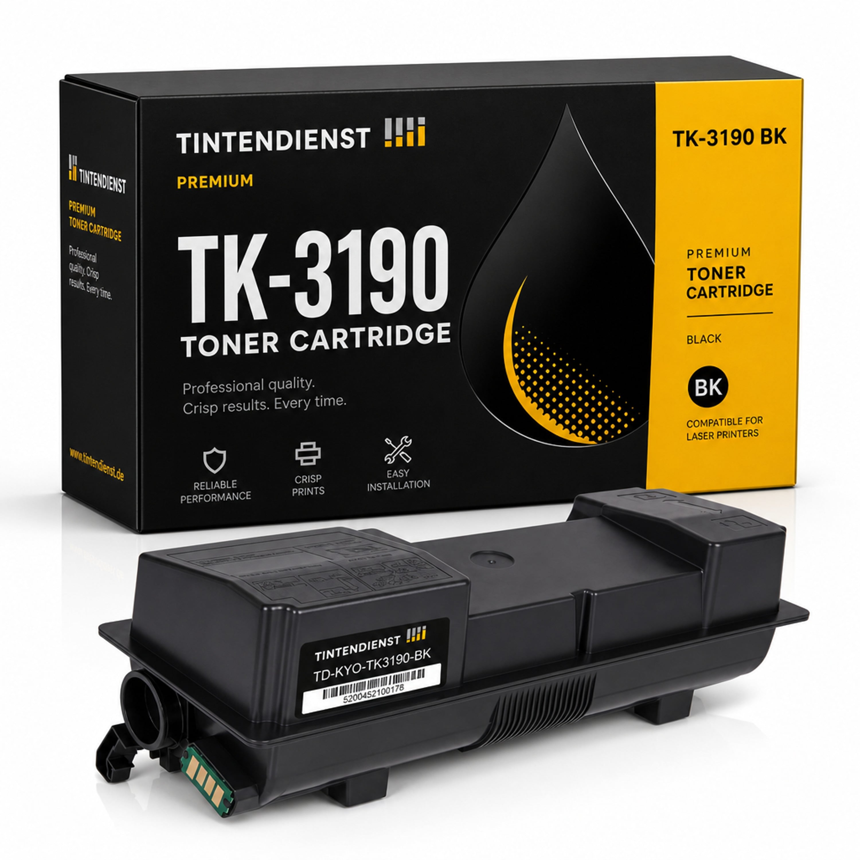 Toner kompatibel zu Kyocera TK-3190, schwarz