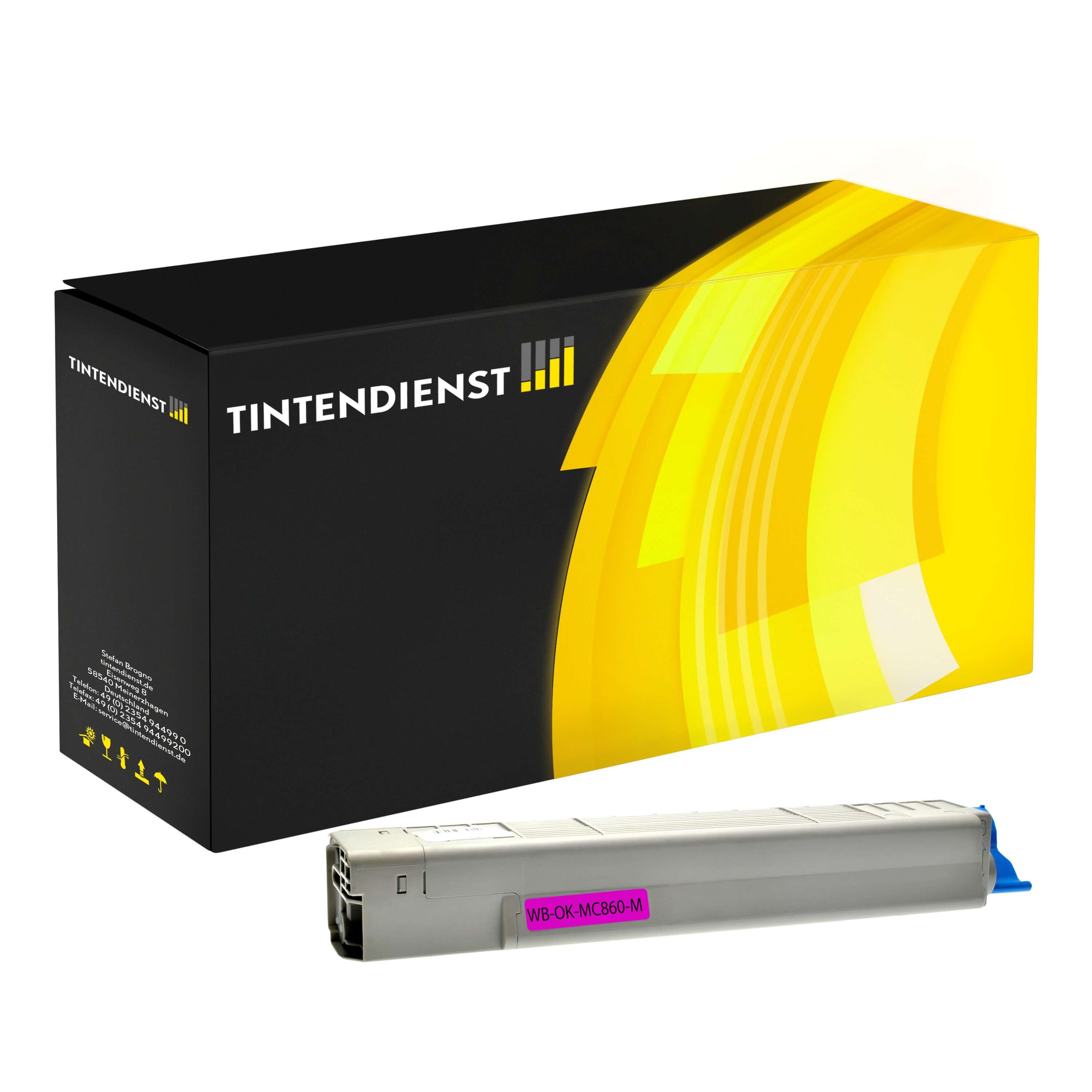 Toner kompatibel zu OKI 44059210, magenta