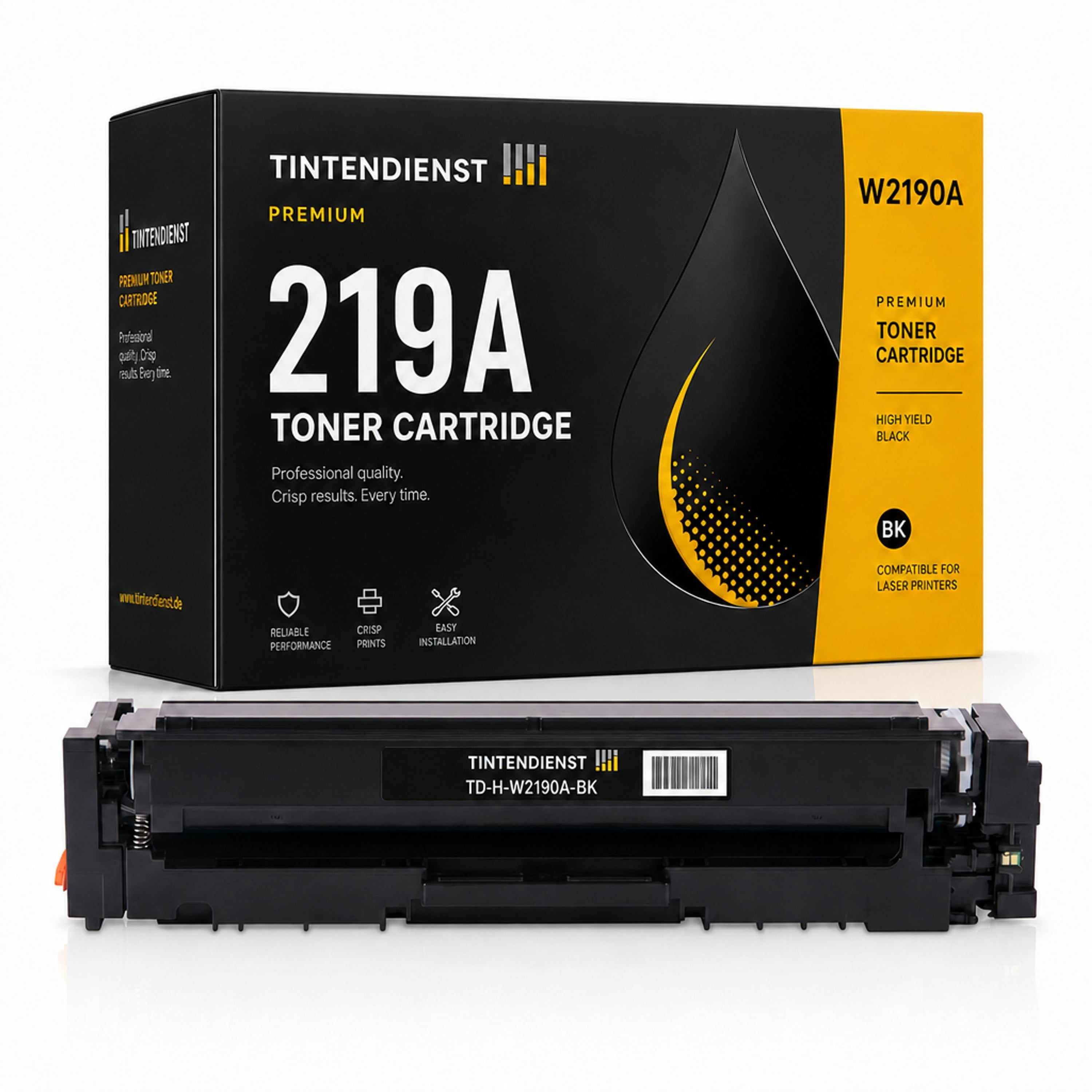 Toner kompatibel zu HP 219A, schwarz