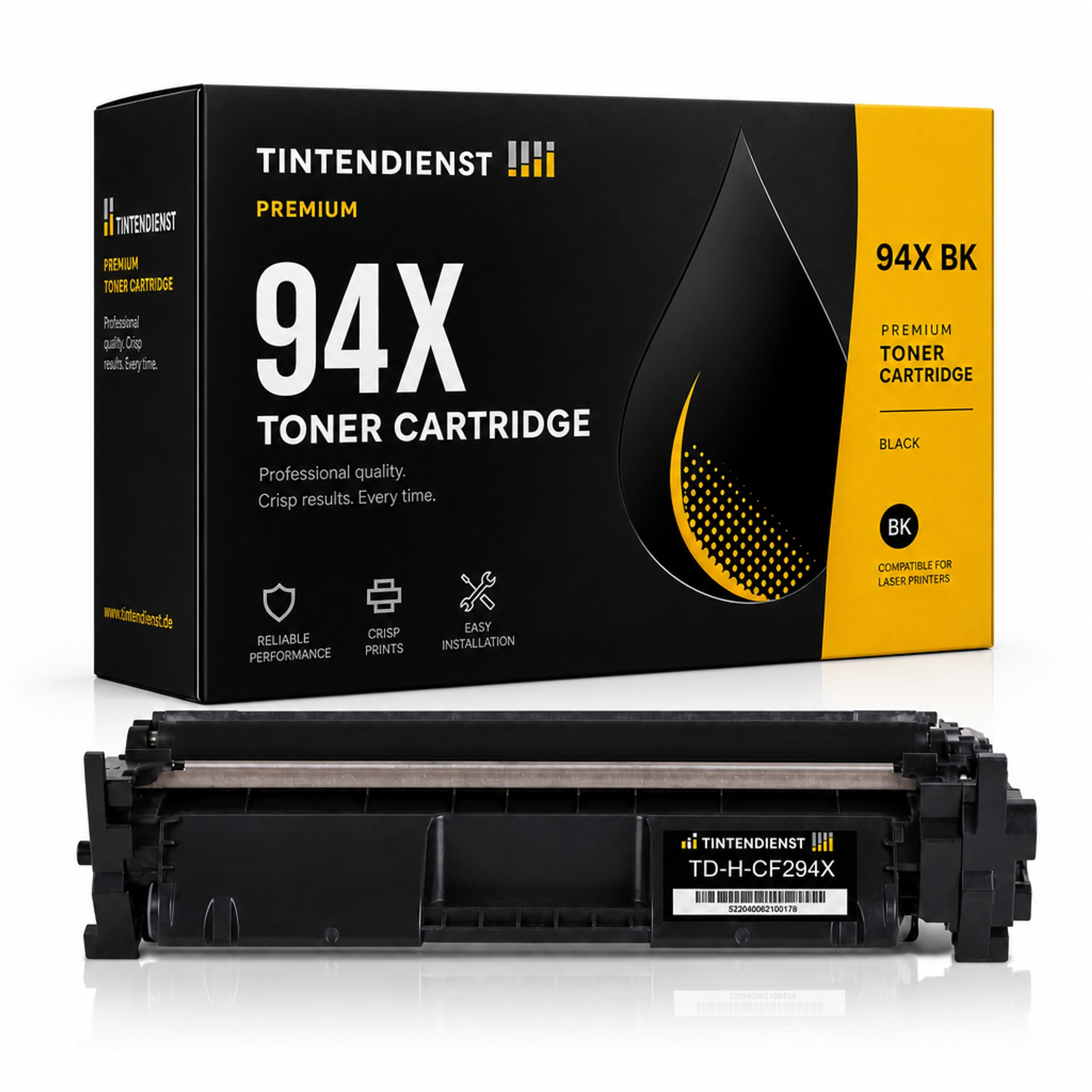 Toner kompatibel zu HP 94X, schwarz