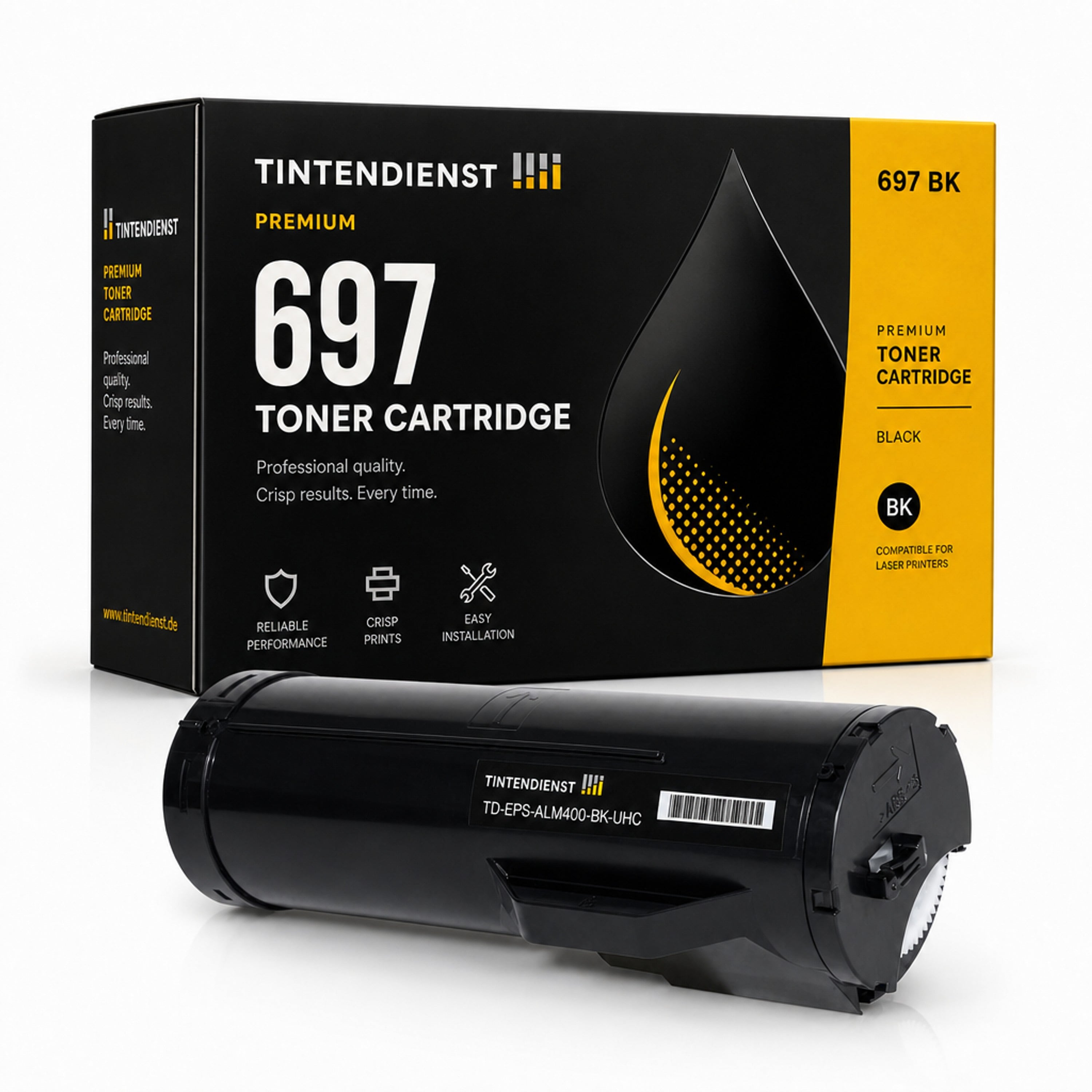 Toner kompatibel zu Epson 697, schwarz