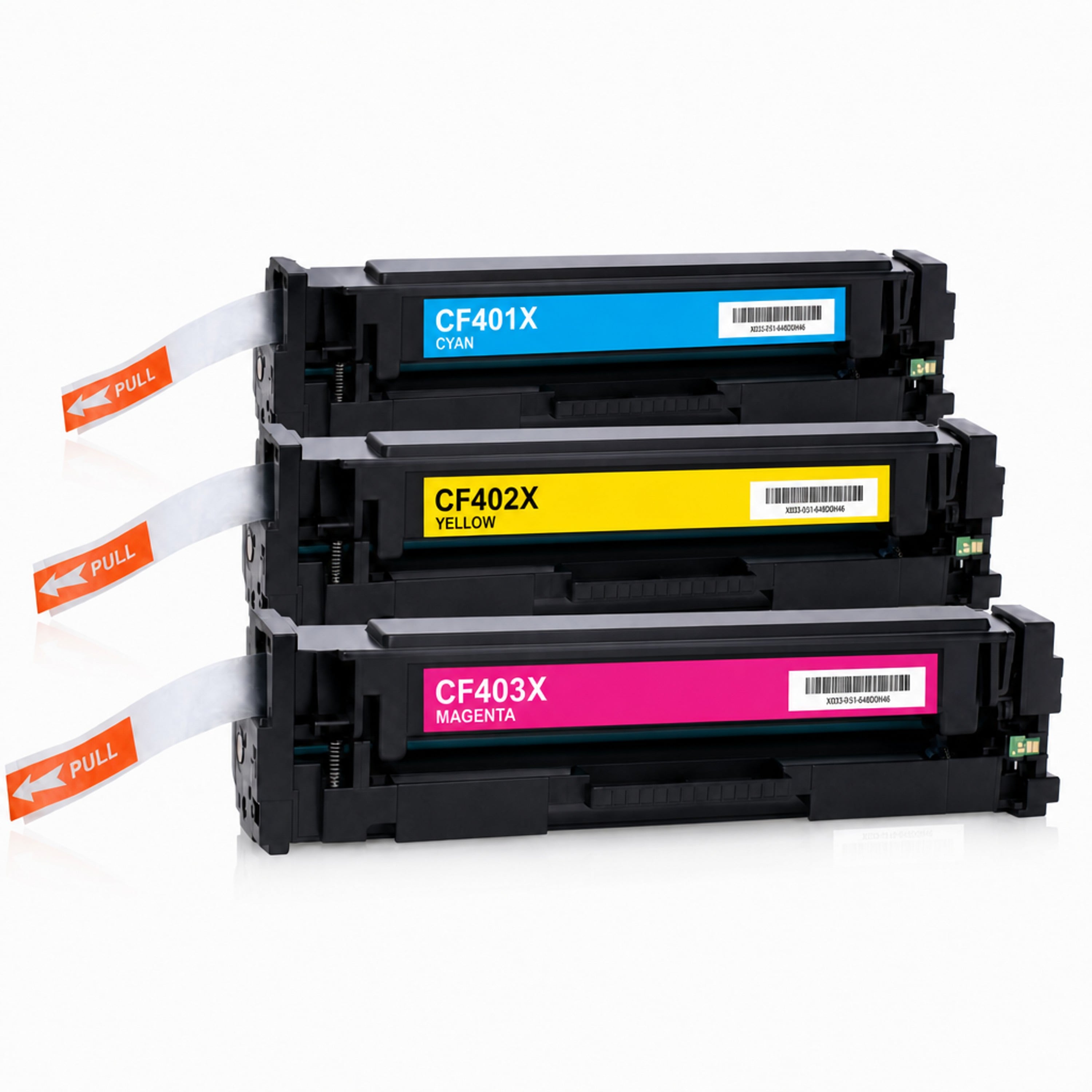 Multipack - Toner ersetzt HP 201X, 3 Toner