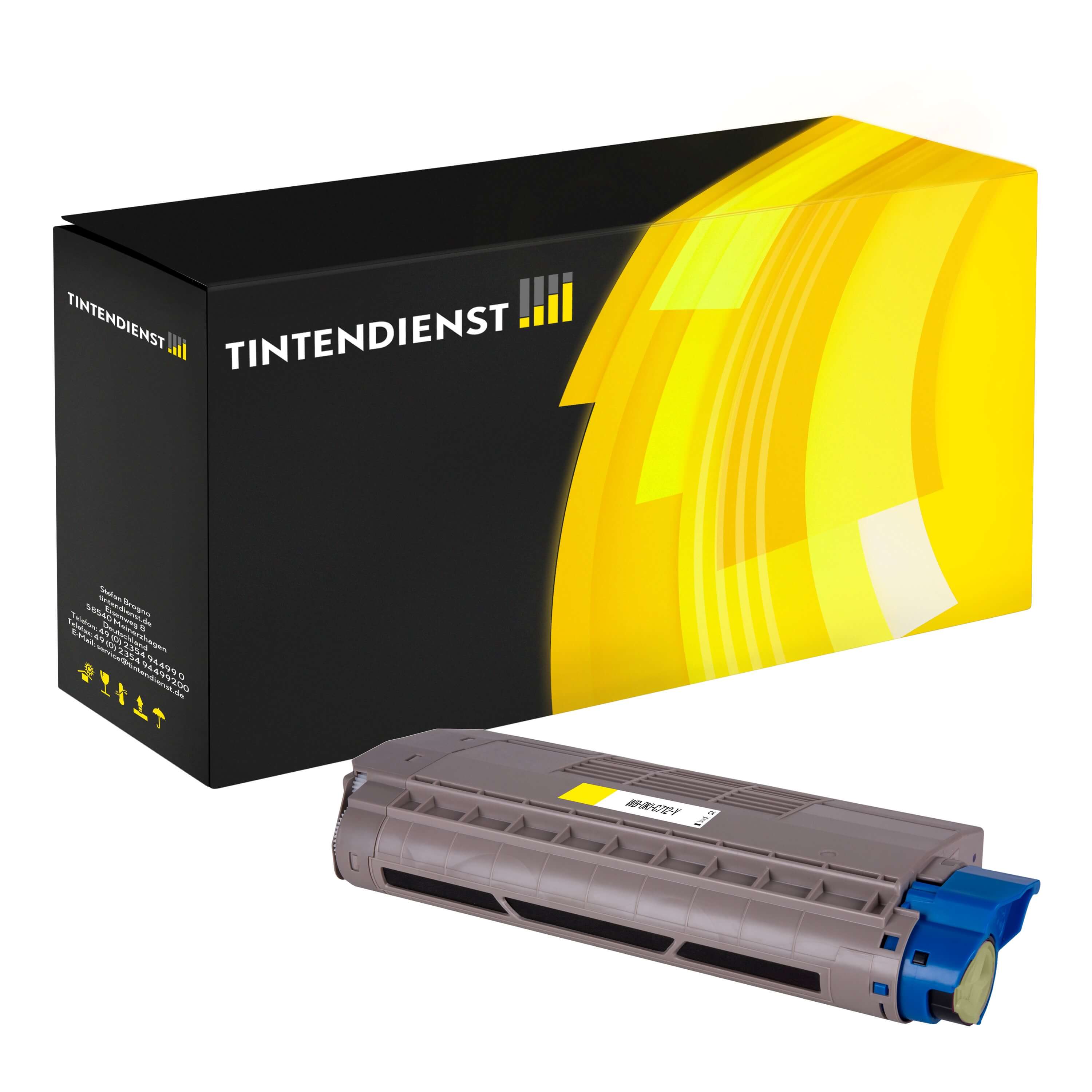 Toner kompatibel zu OKI 46507613, gelb