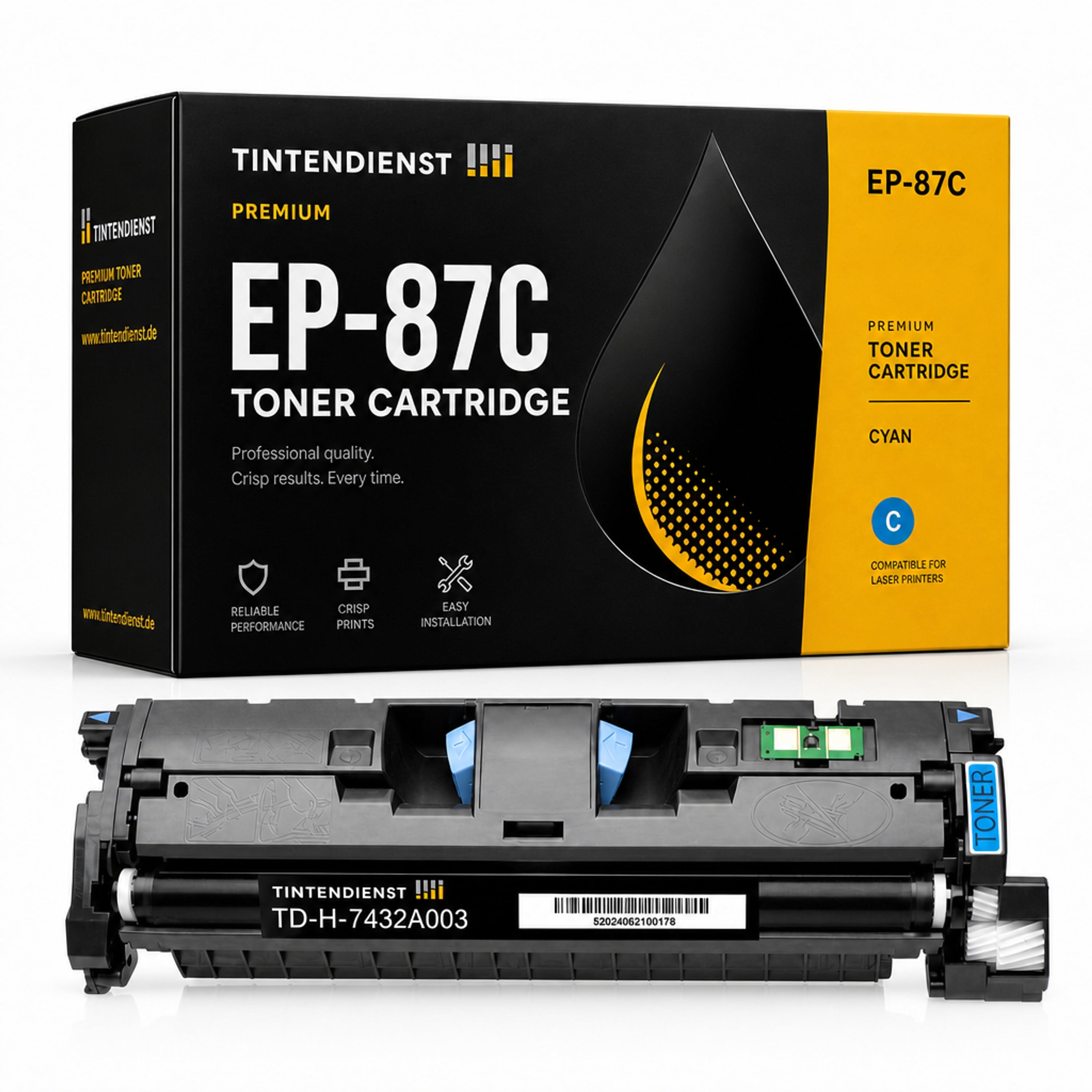 Toner kompatibel zu Canon EP-87C, cyan