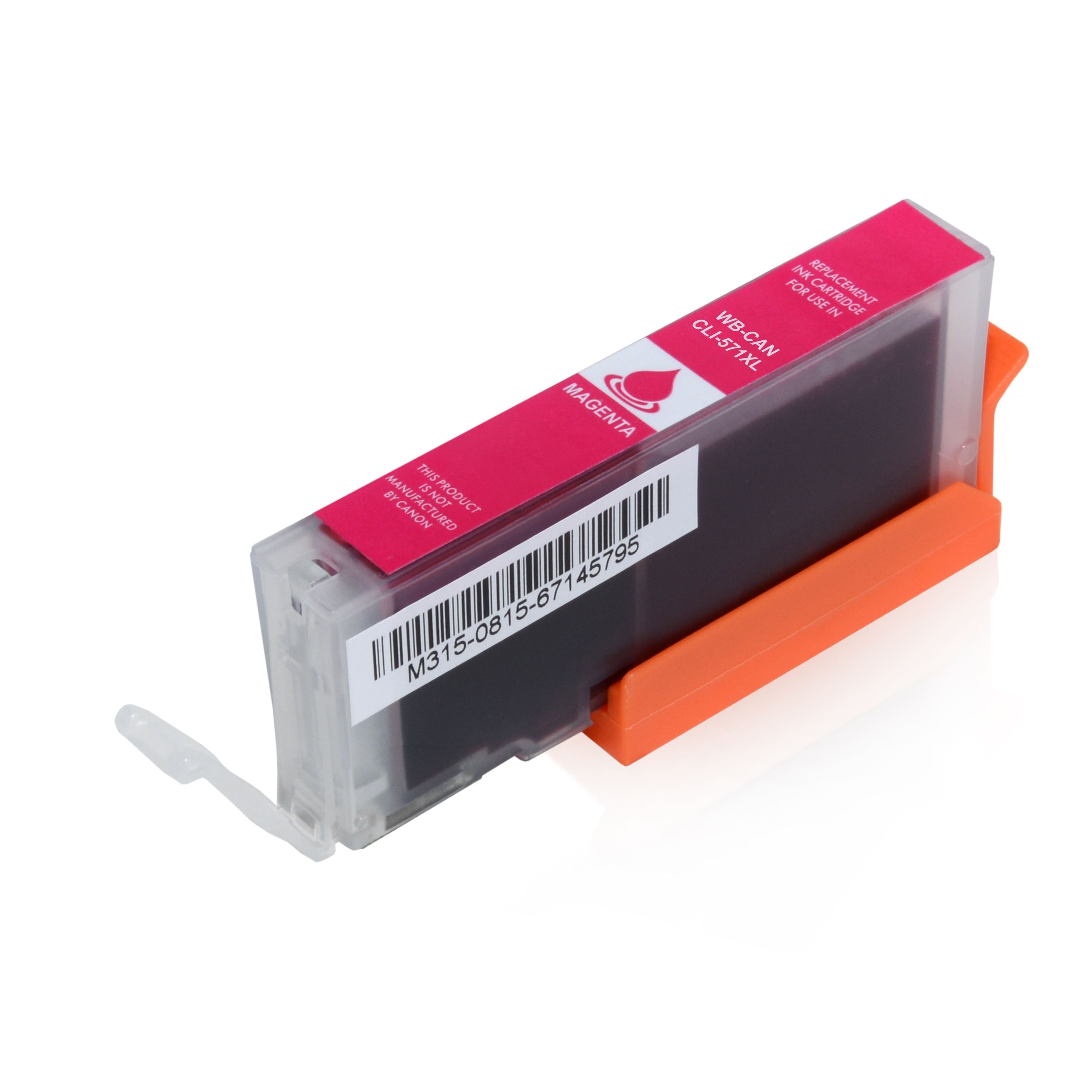 Druckerpatrone ersetzt Canon CLI-571MXL, magenta