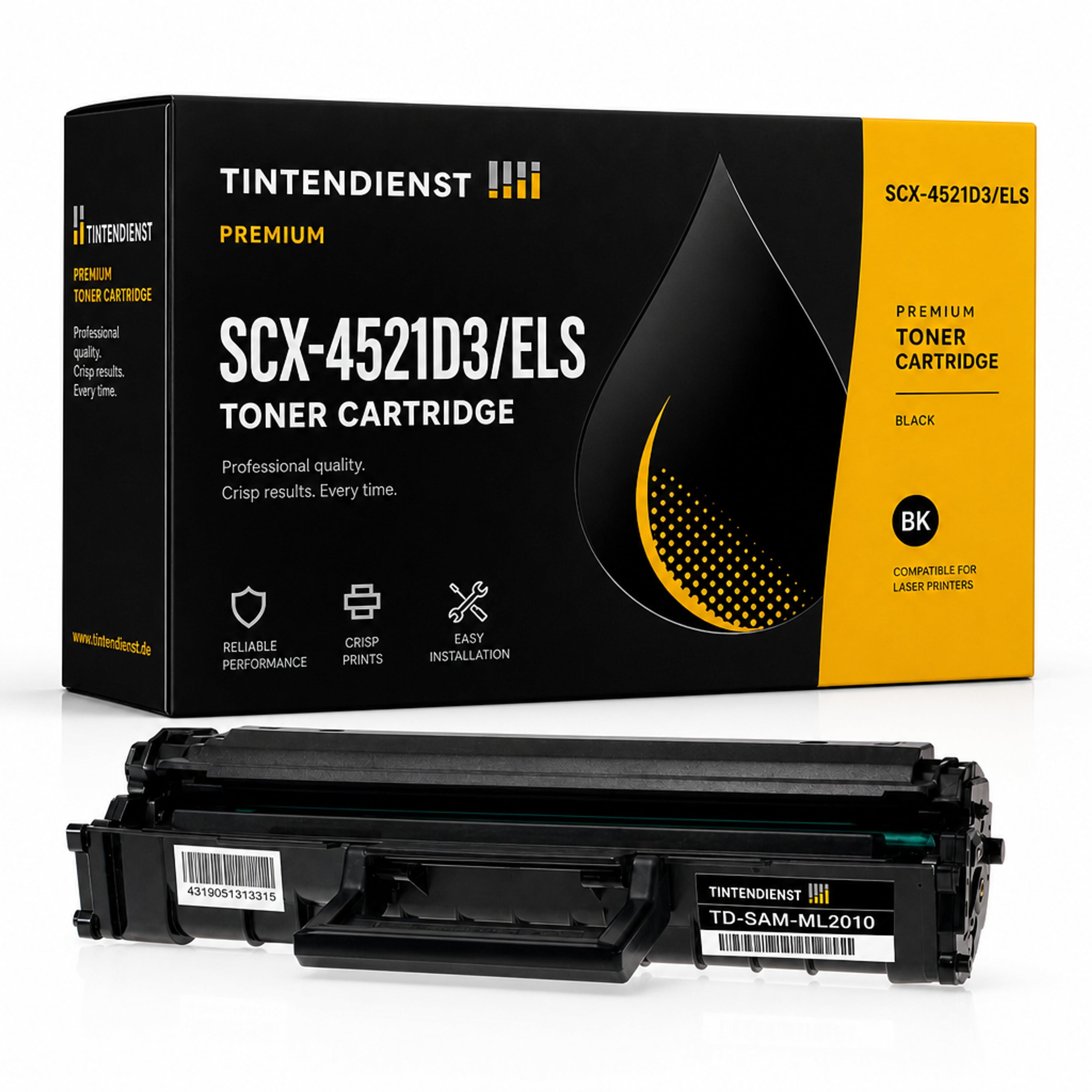 Toner kompatibel zu Samsung SCX-4521D3/ELS, schwarz