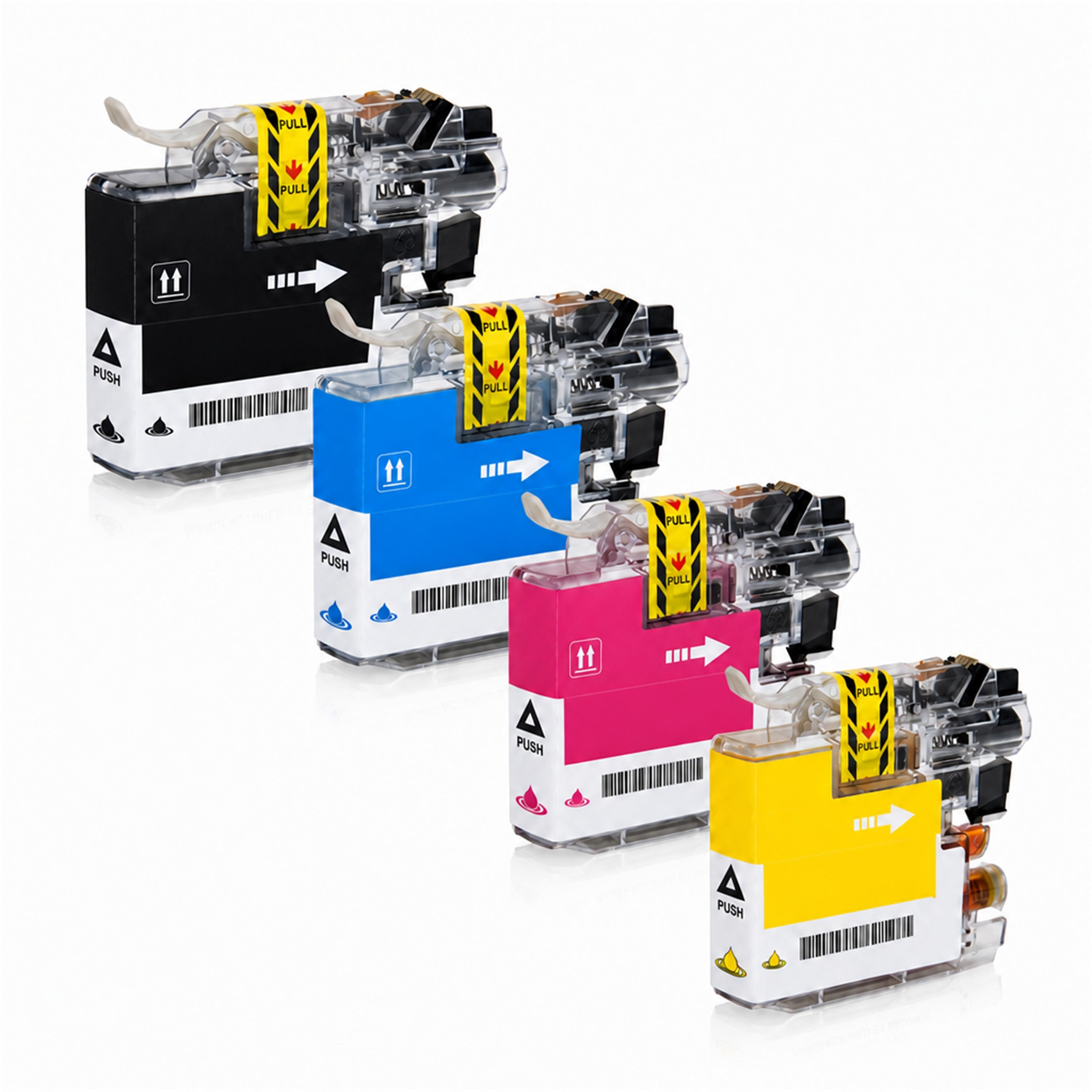 Multipack - Druckerpatrone ersetzt Brother LC-223, 4 Patronen