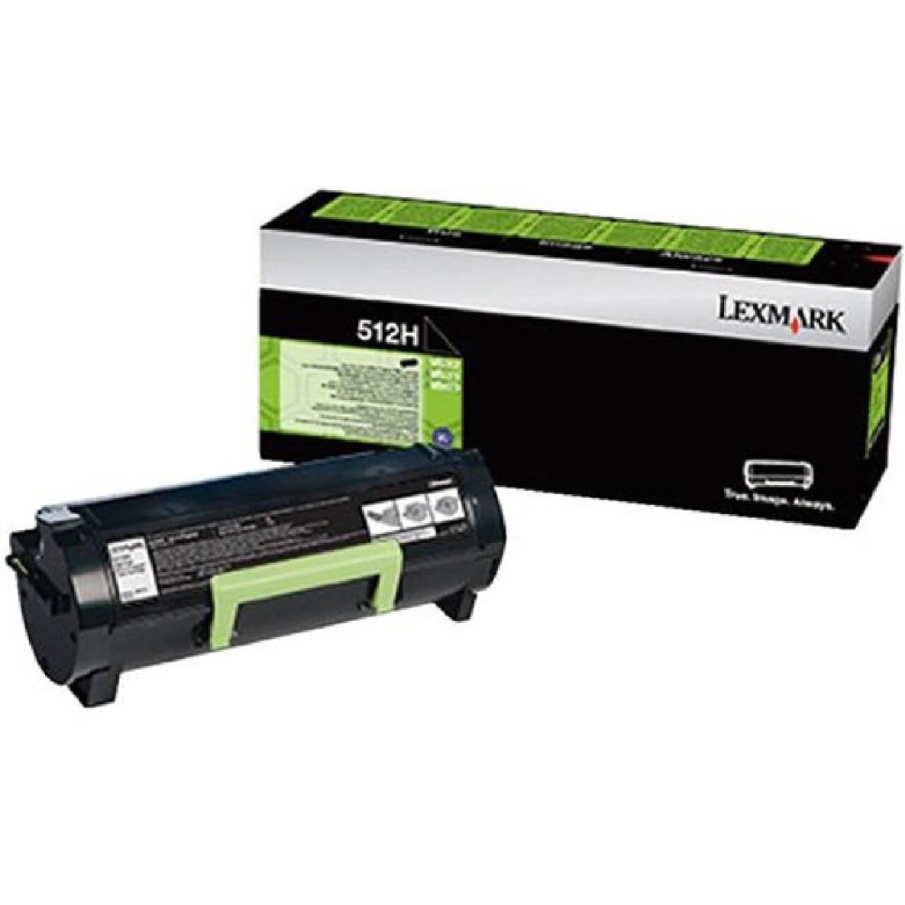Original Lexmark Toner 51F2H00/512HE Black