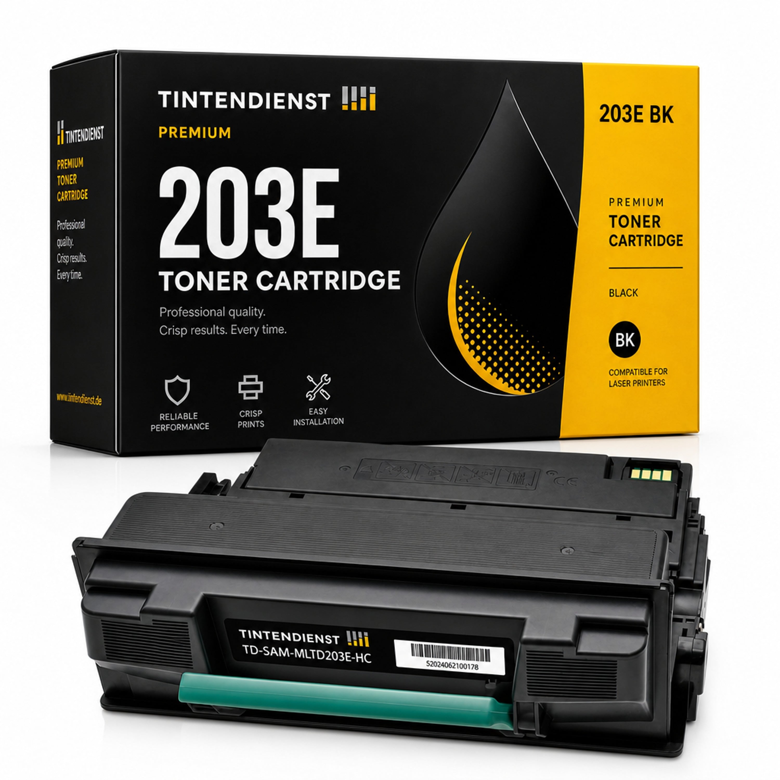 Toner kompatibel zu Samsung 203E, schwarz