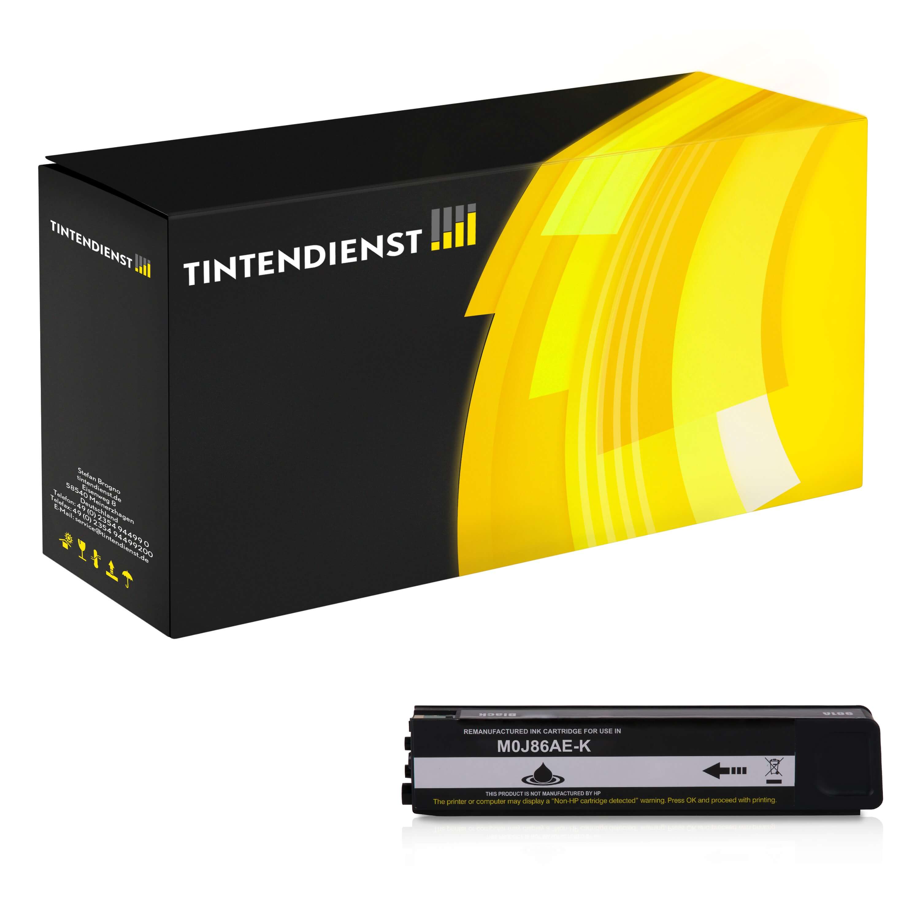 Druckerpatrone kompatibel zu HP 991X, schwarz
