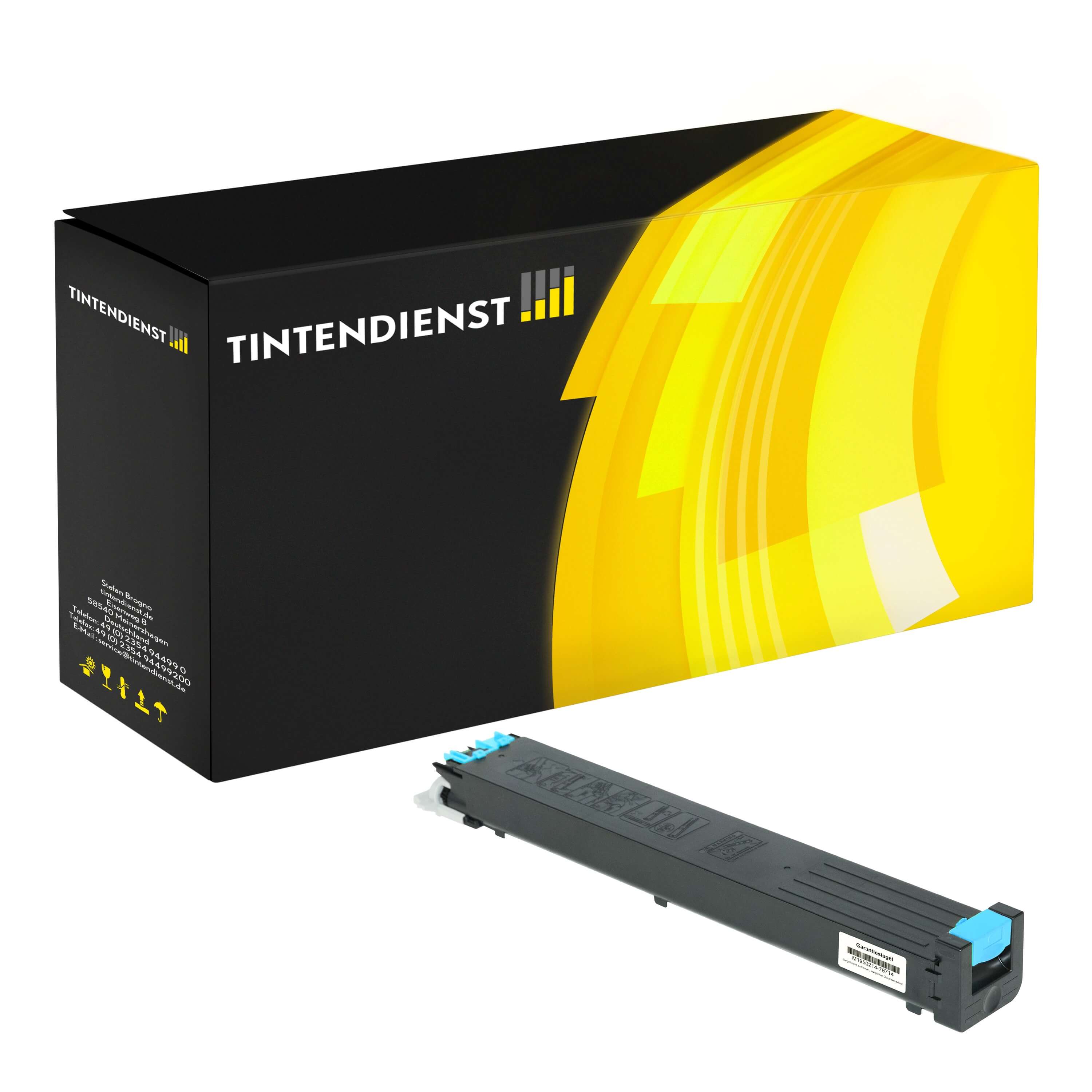 Toner kompatibel zu Sharp MX-36GTCA, cyan