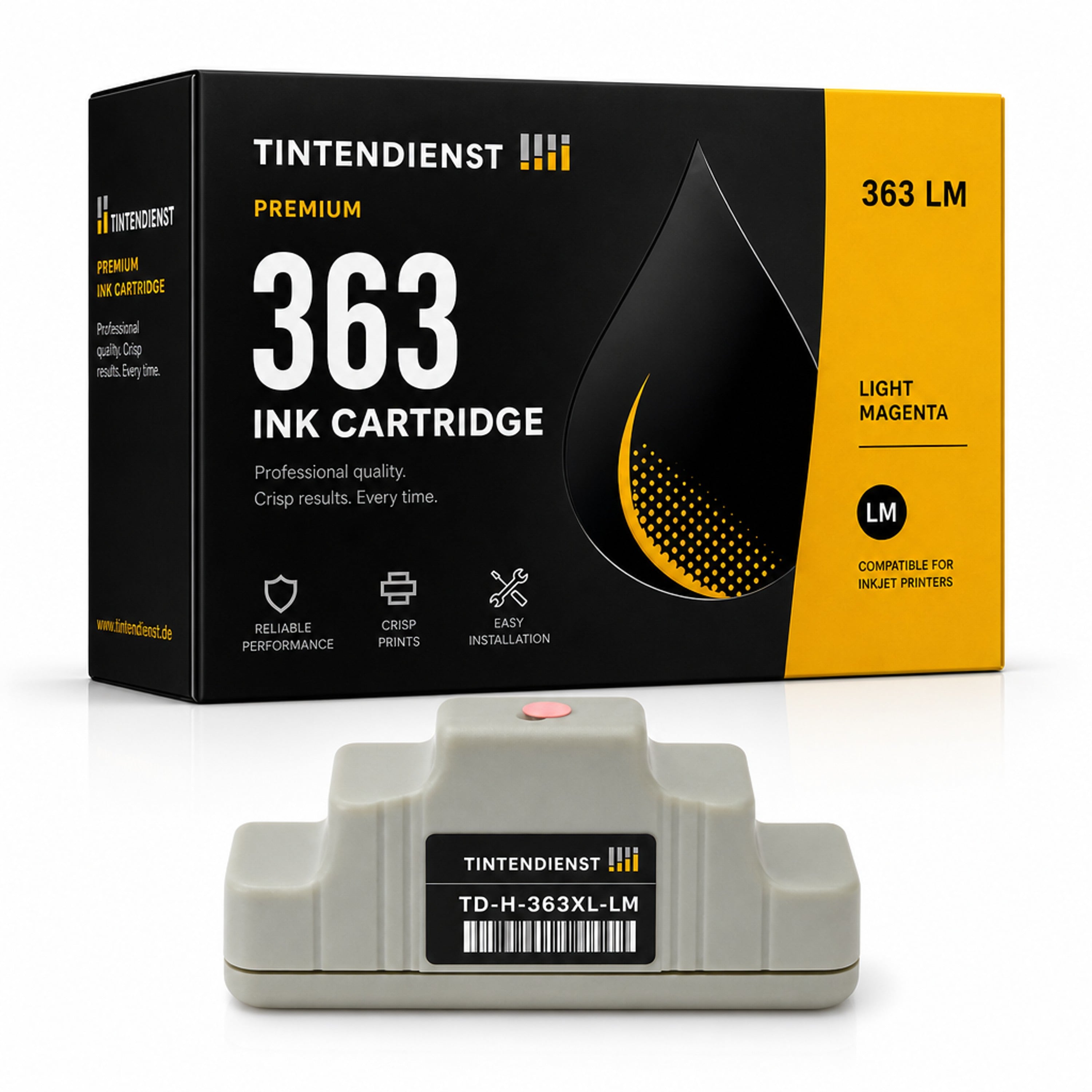 Druckerpatrone kompatibel zu HP 363, photo magenta