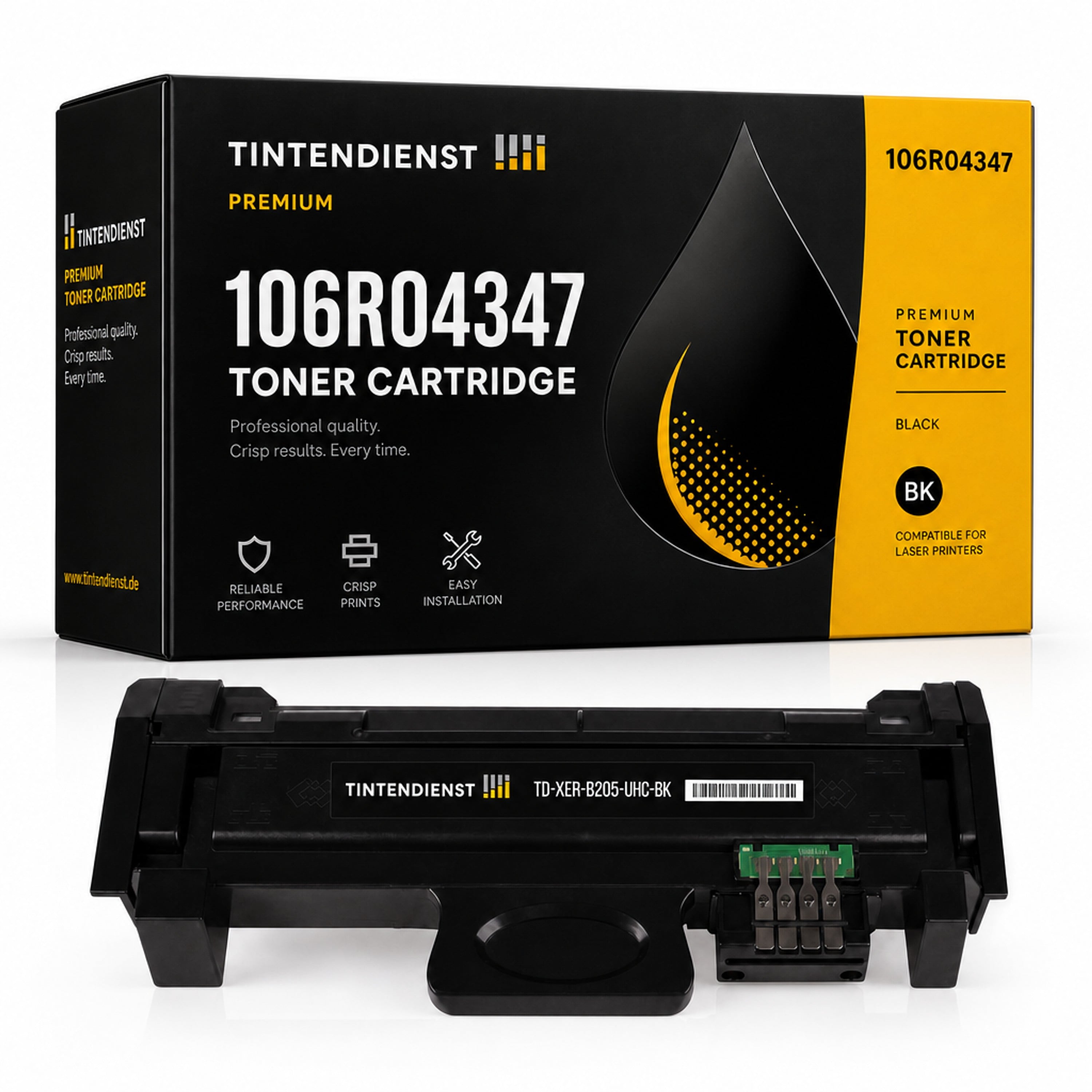 Toner kompatibel zu Xerox 106R04347, schwarz
