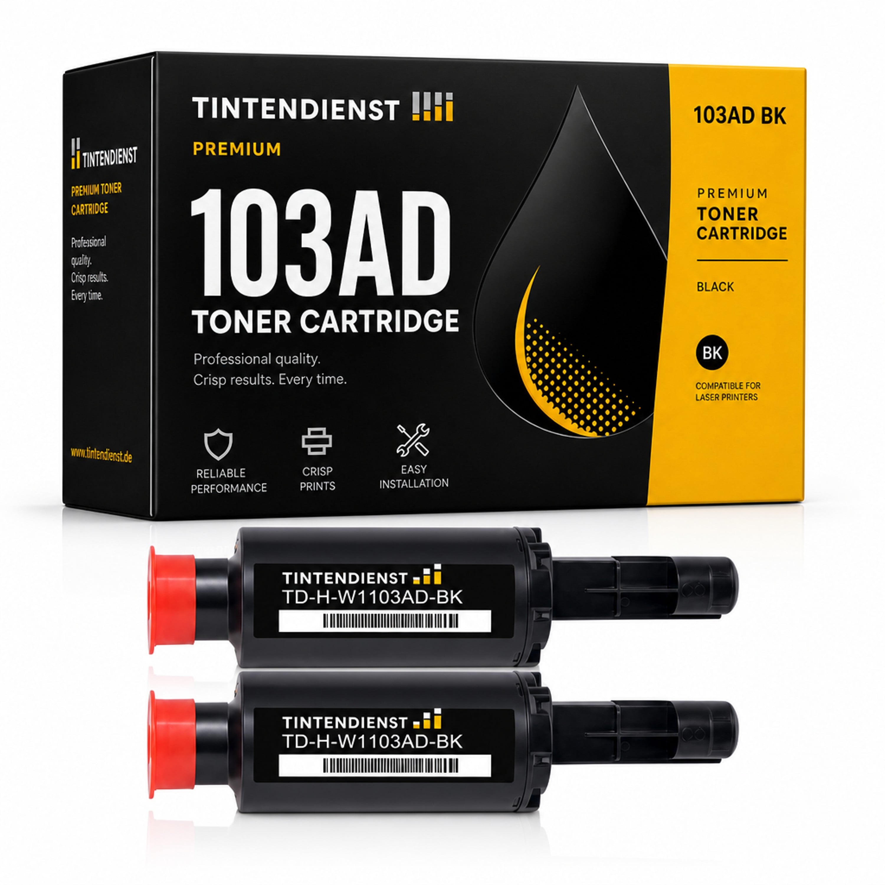 Set kompatibel zu HP 103AD, 2 Toner