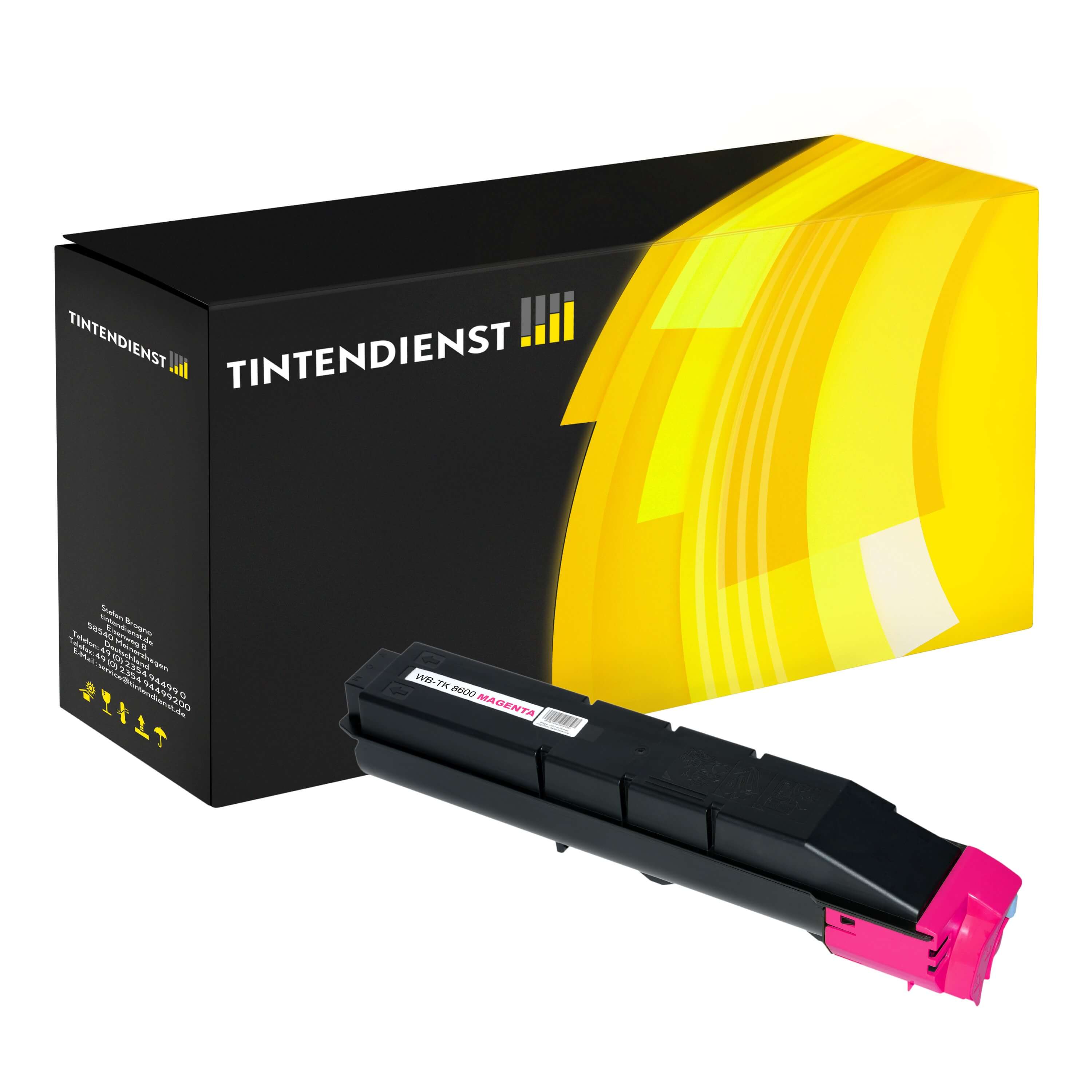Toner kompatibel zu Kyocera TK-8600M, magenta
