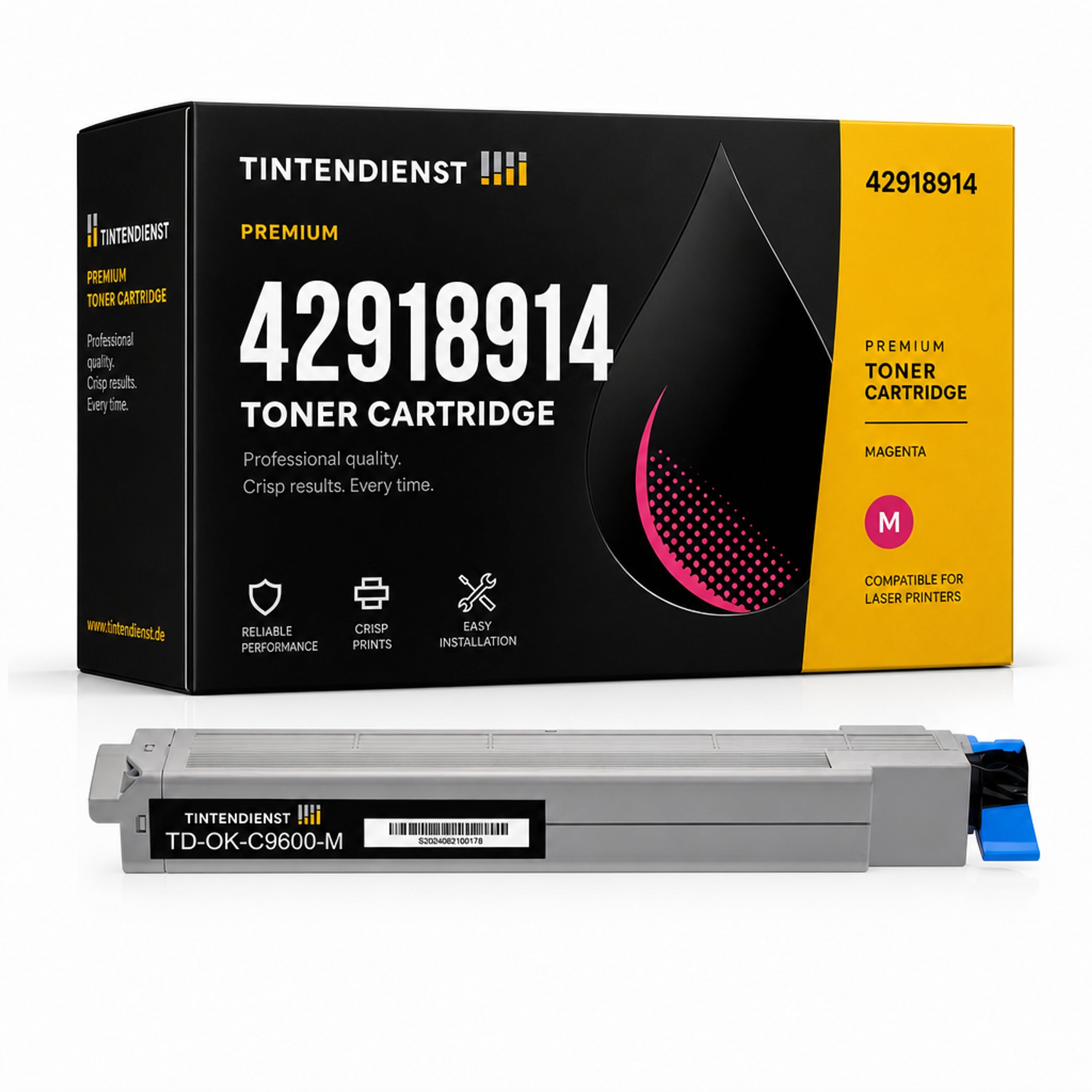 Toner kompatibel zu OKI 42918914, magenta