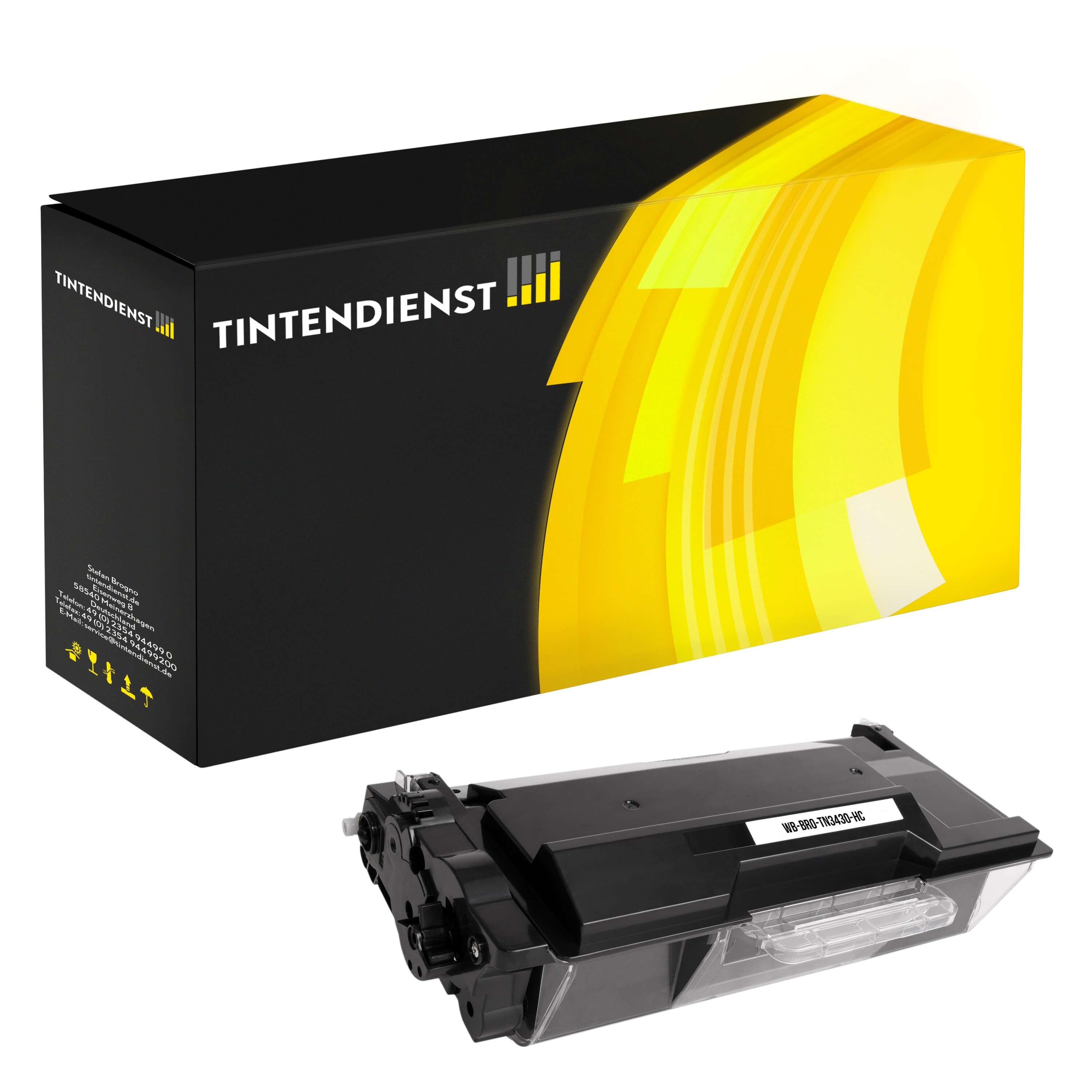 Brother TN-3430 Toner schwarz – Tintendienst kompatibel
