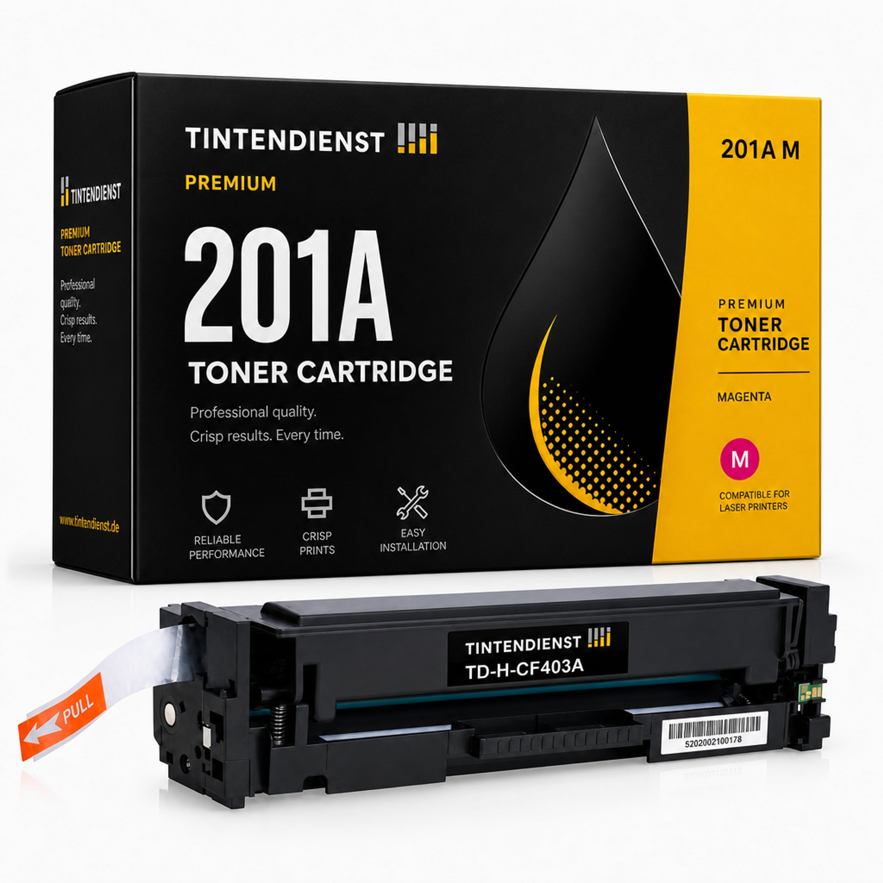 Toner kompatibel zu HP 201A, magenta