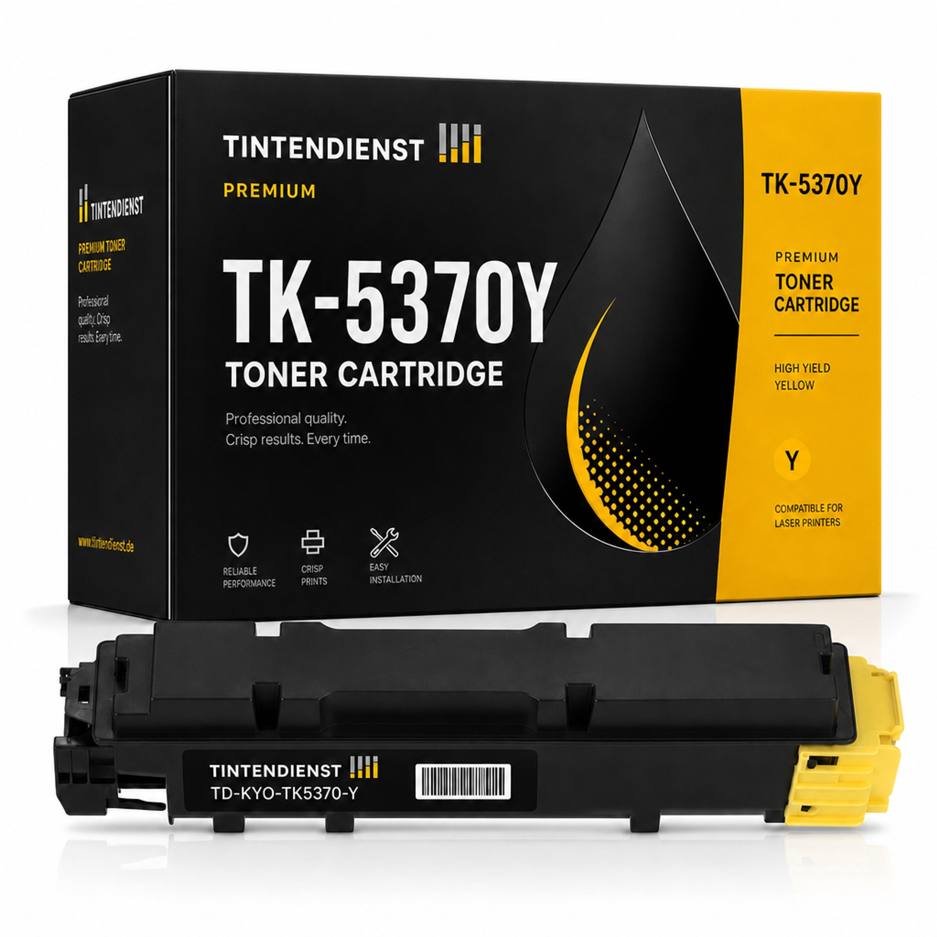Toner kompatibel zu Kyocera TK-5370Y, gelb