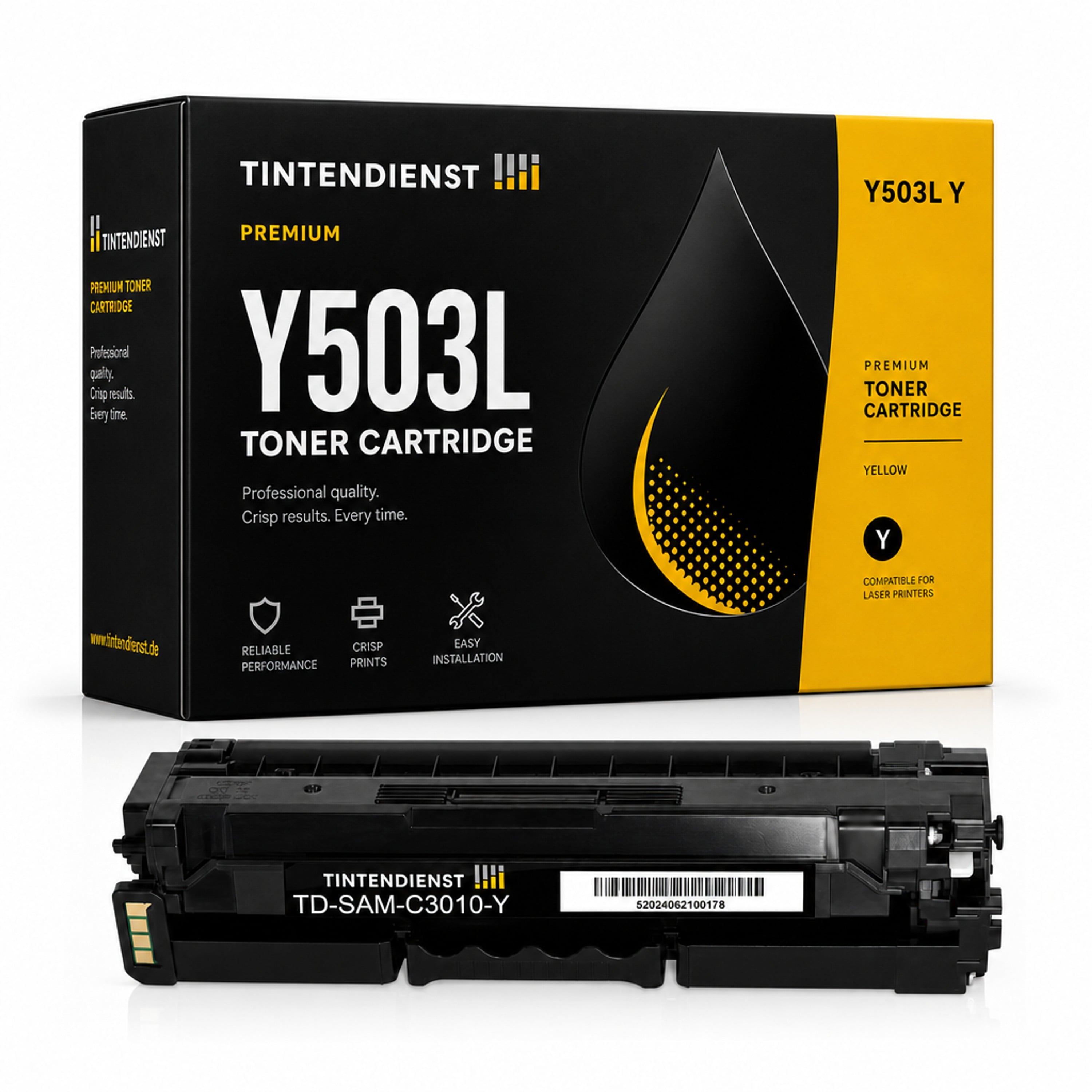Toner kompatibel zu Samsung Y503L, gelb