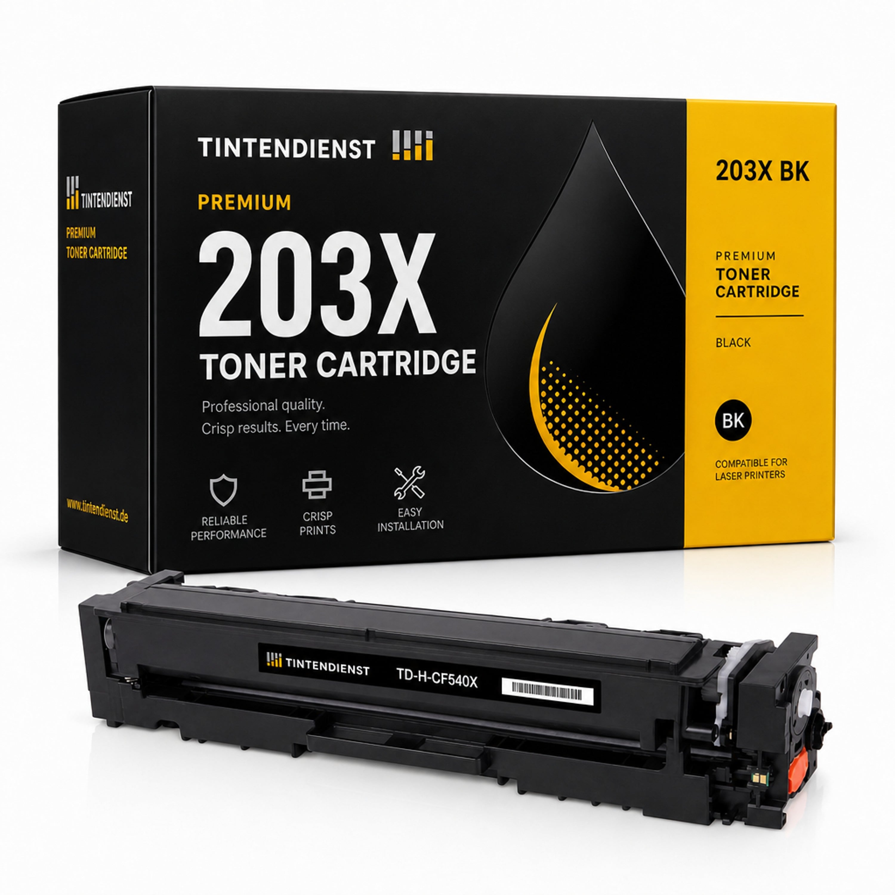 Toner kompatibel zu HP 203X, schwarz
