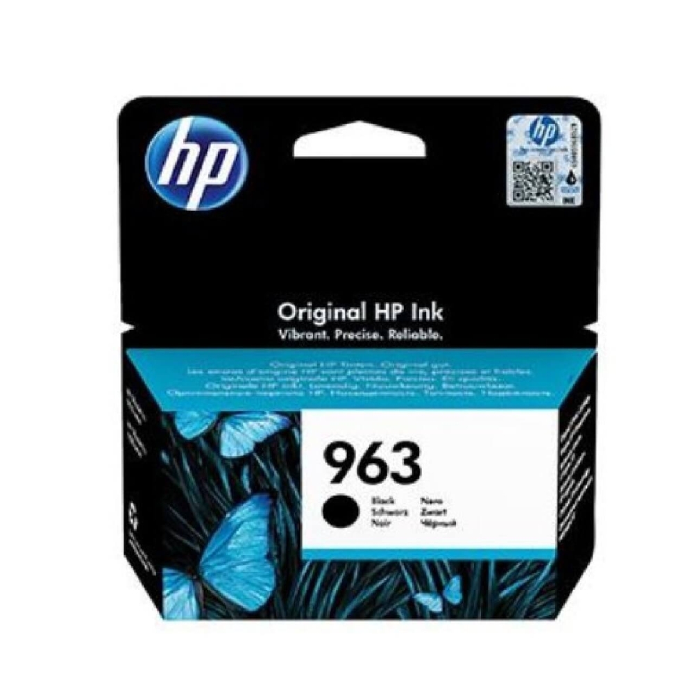 Original HP Tintenpatrone 3JA26AE / 963 Schwarz