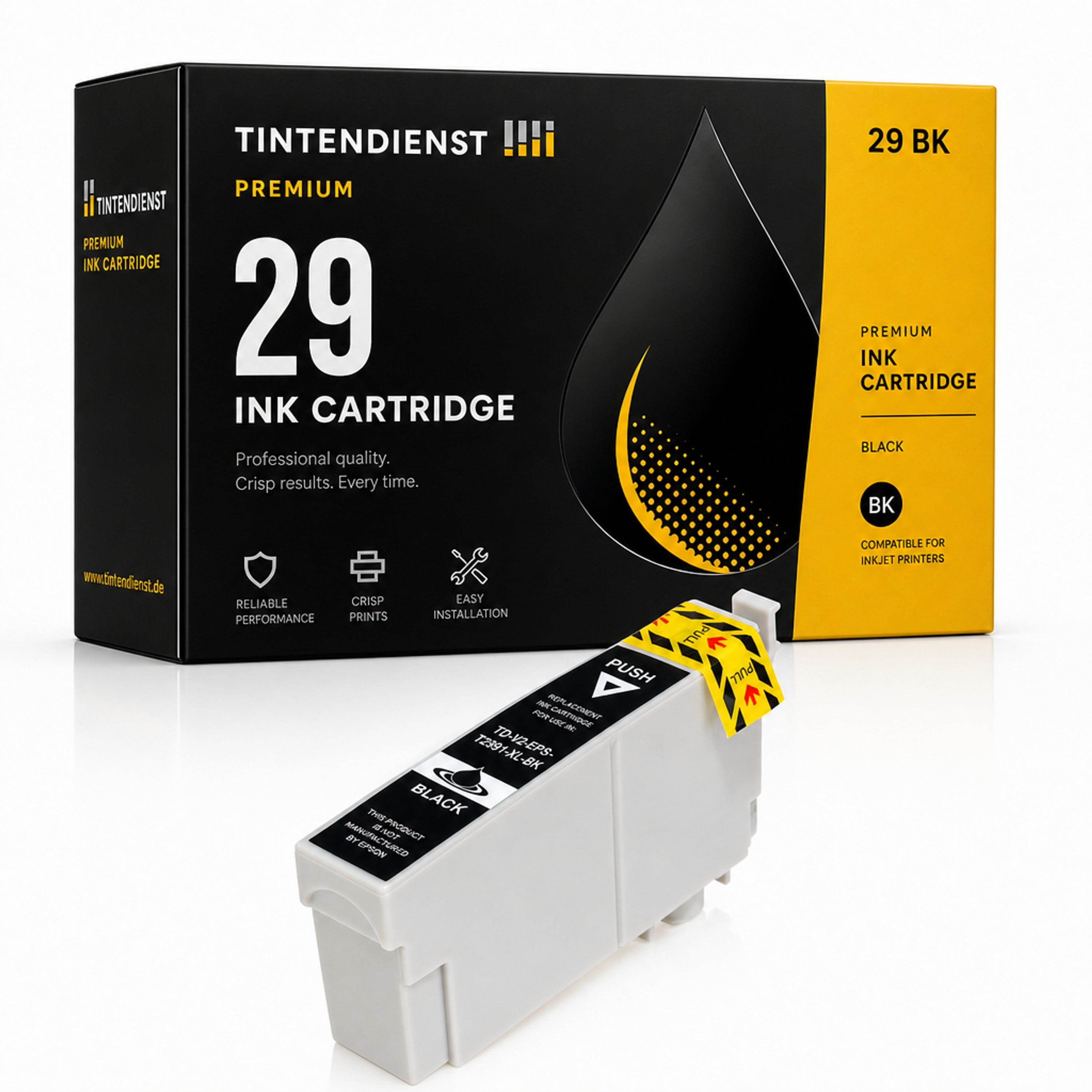 Druckerpatrone kompatibel zu Epson 29, schwarz