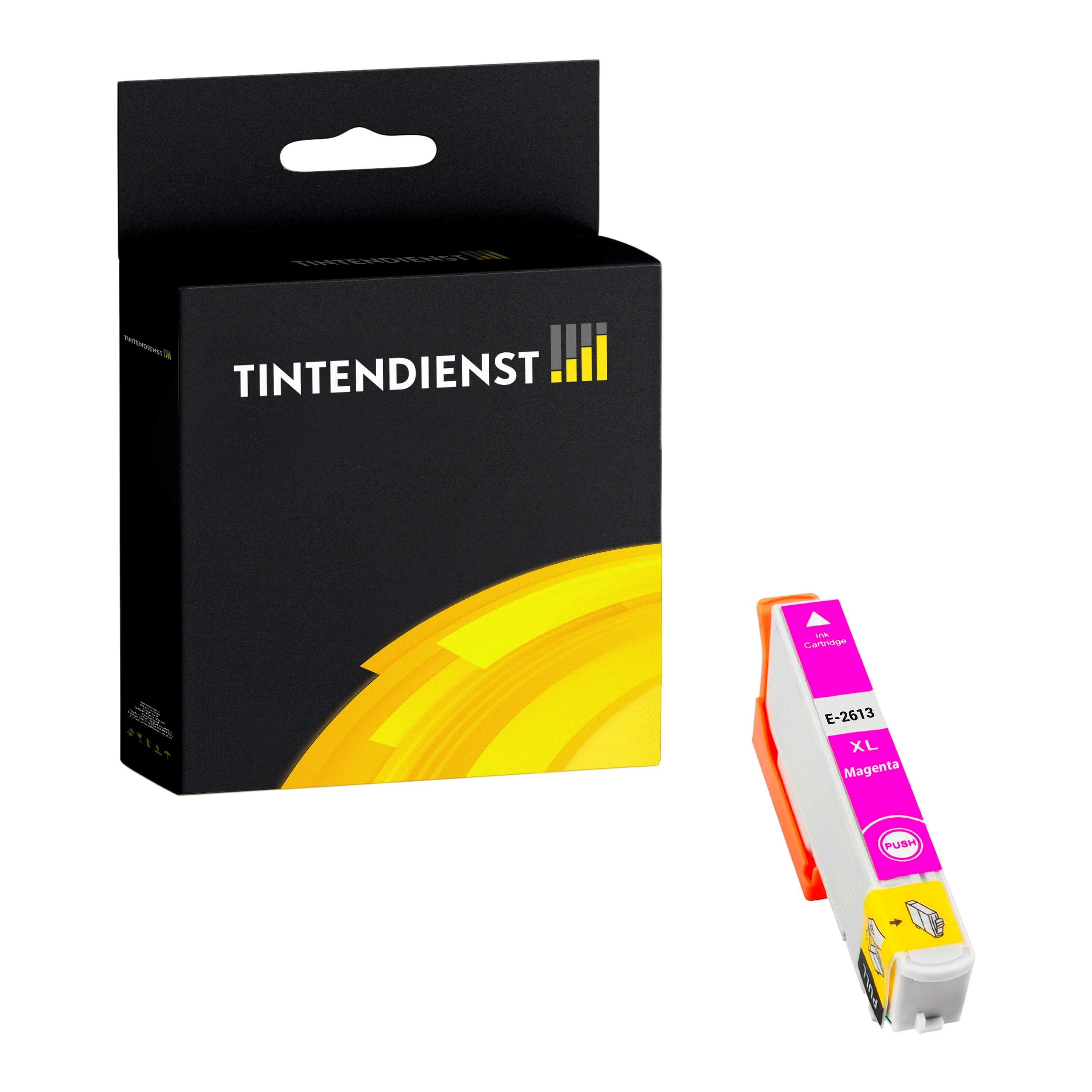 Tintendienst kompatibel für Epson Tintenpatrone C13T26134010 / 26 Magenta