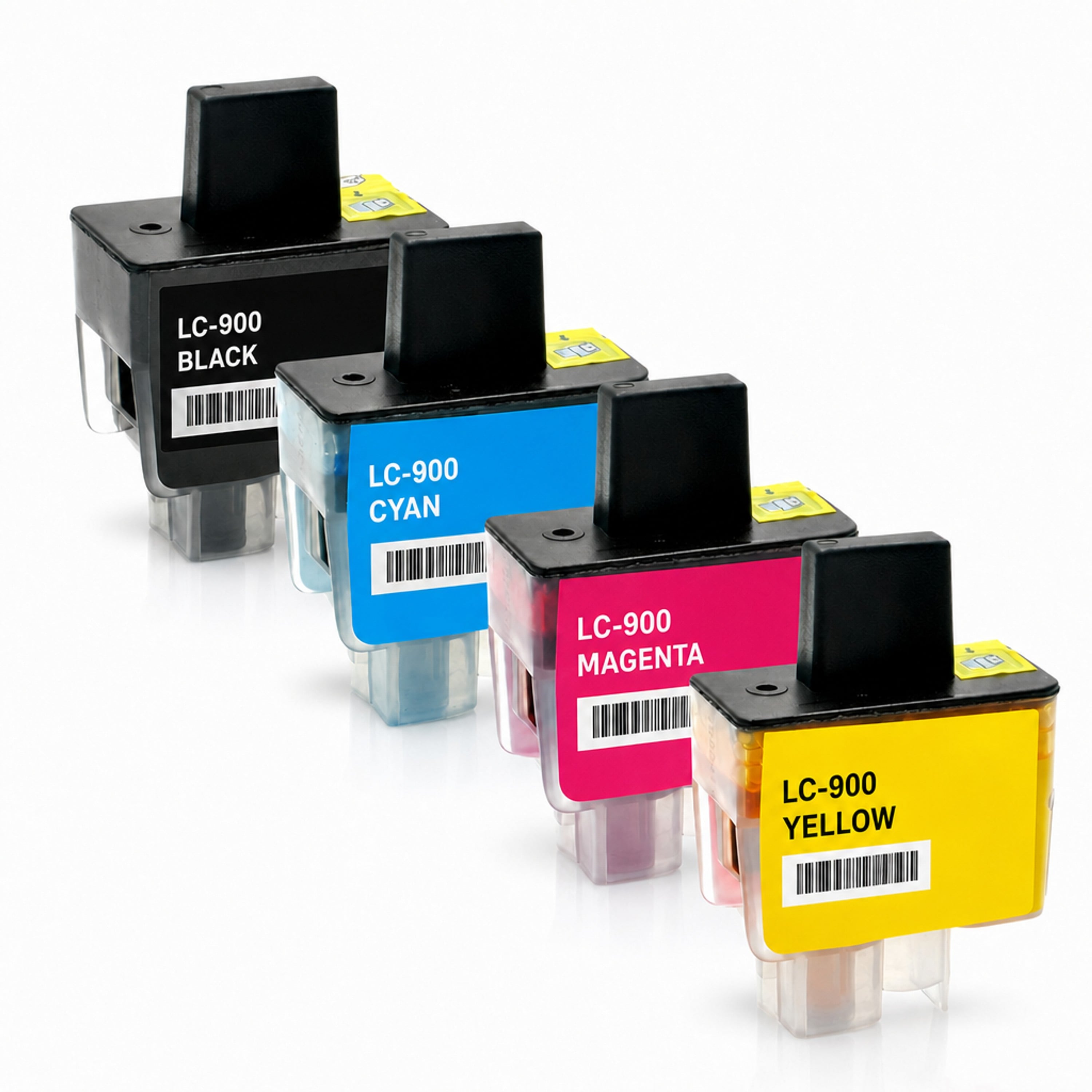 Multipack - Druckerpatrone ersetzt Brother LC-900, 4 Patronen