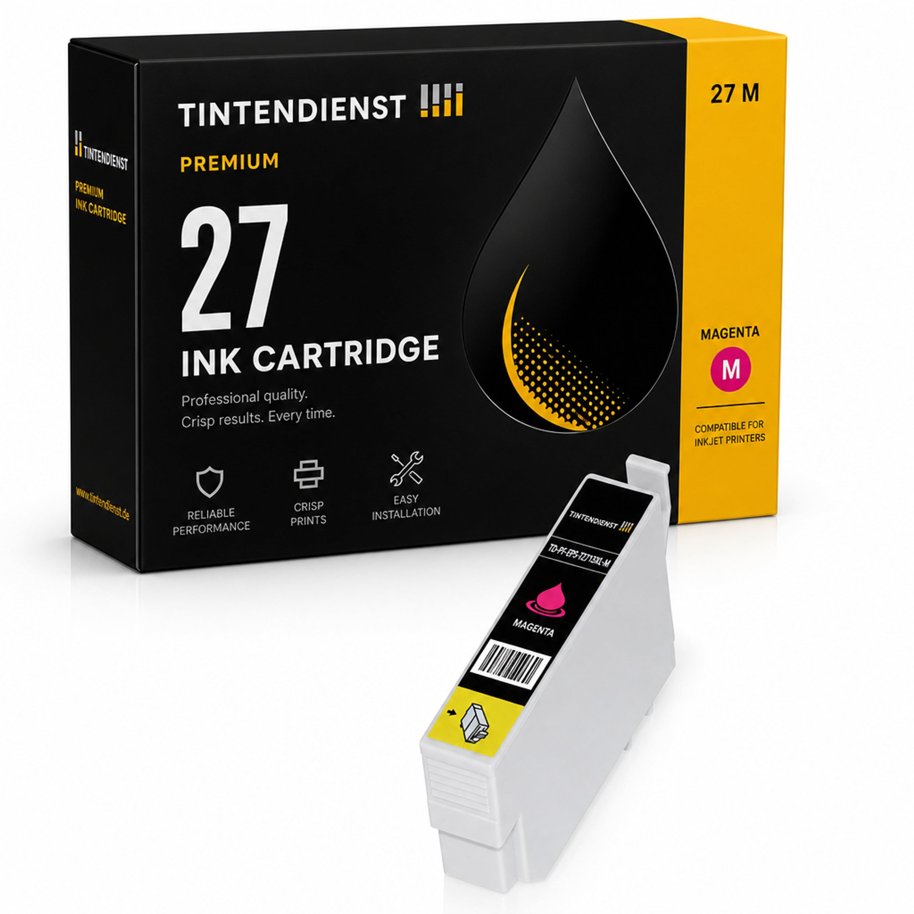 Druckerpatrone kompatibel zu Epson 27, magenta