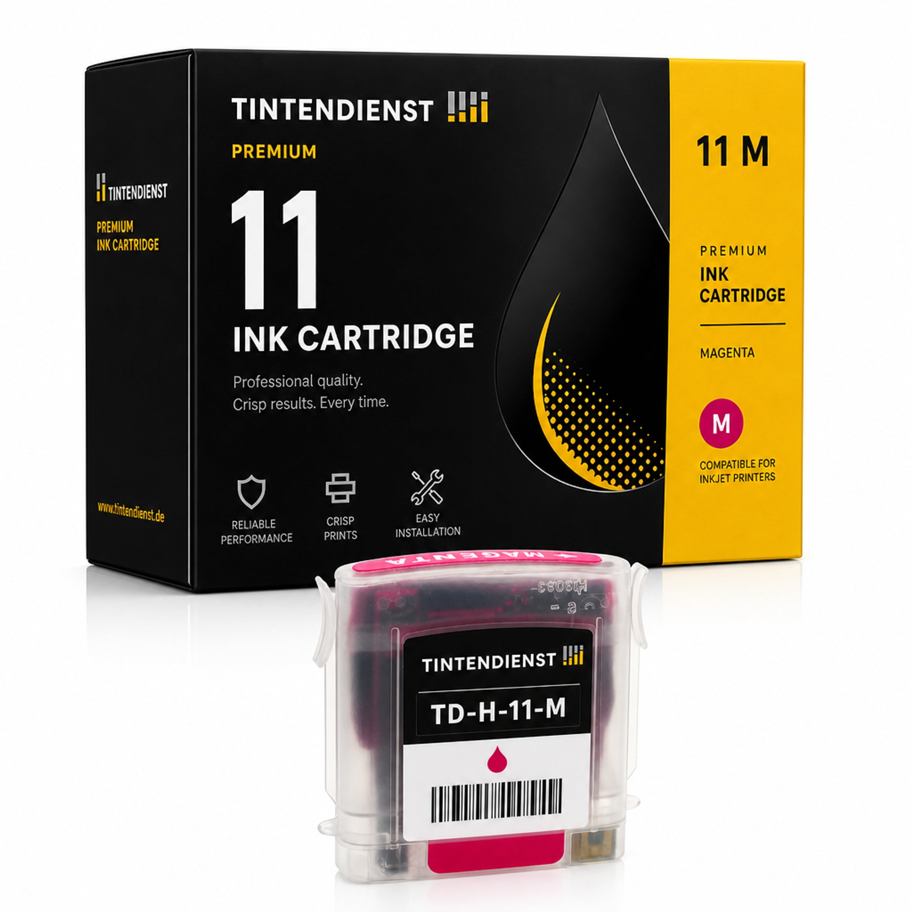 Druckerpatrone kompatibel zu HP 11, magenta
